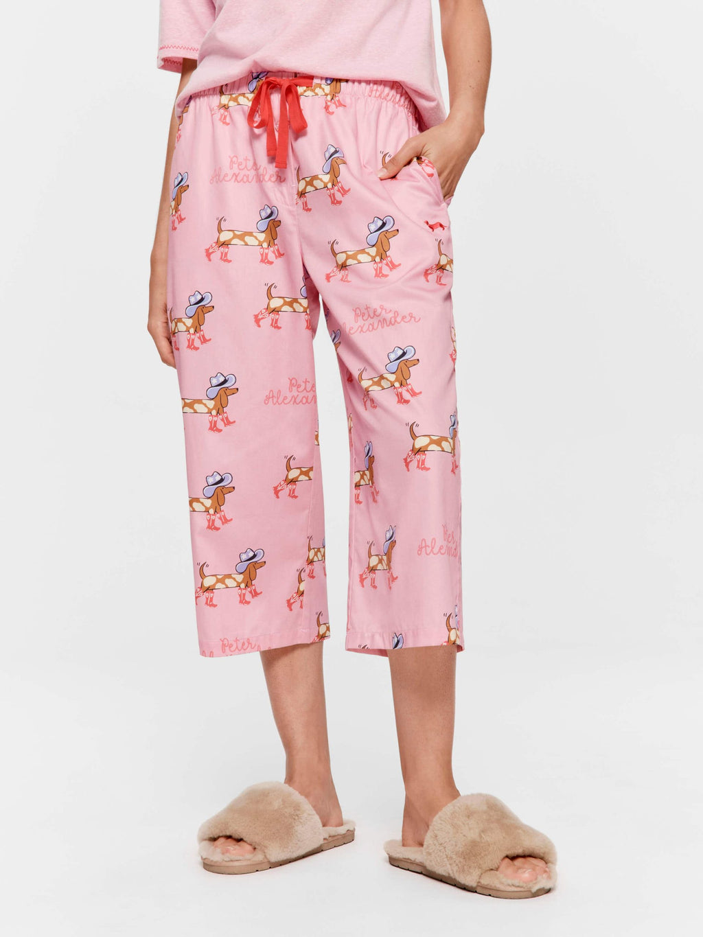 Cowdog 100% Cotton 3/4 Pj Pant Multi