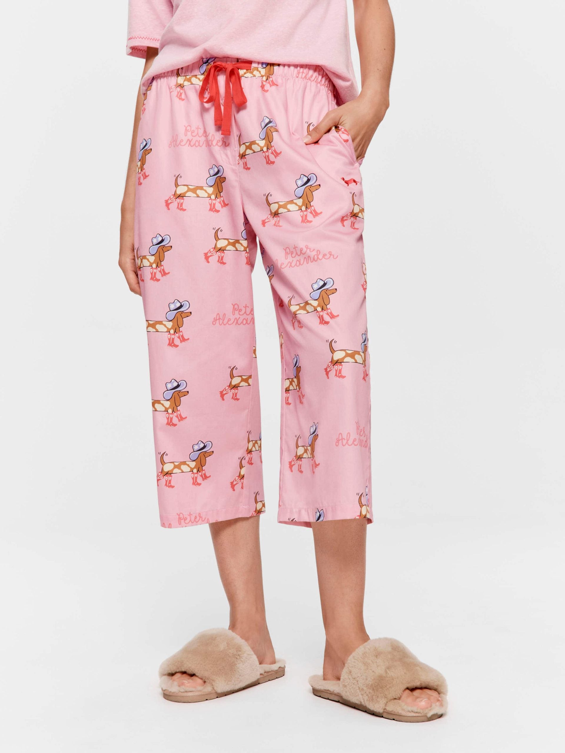 Cowdog 100% Cotton 3/4 Pj Pant Multi