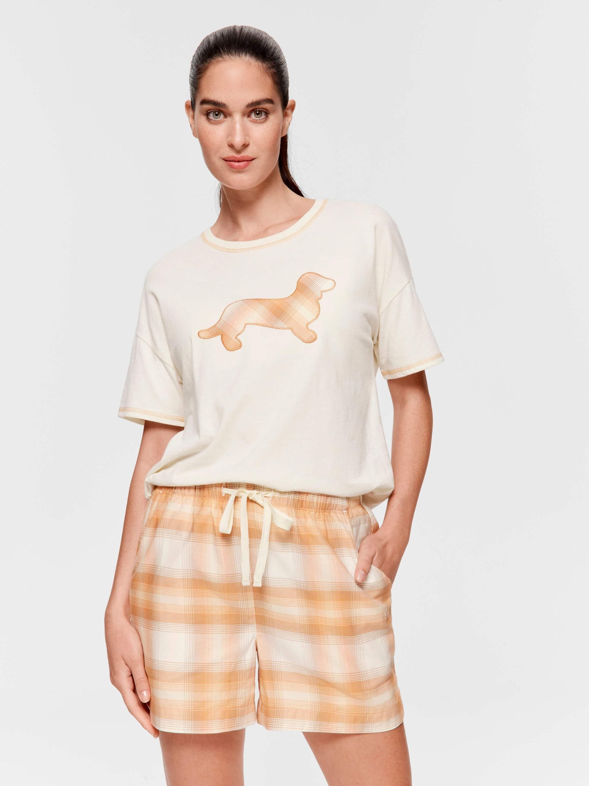 Cowgirl Check 100% Cotton Gerri Short Multi