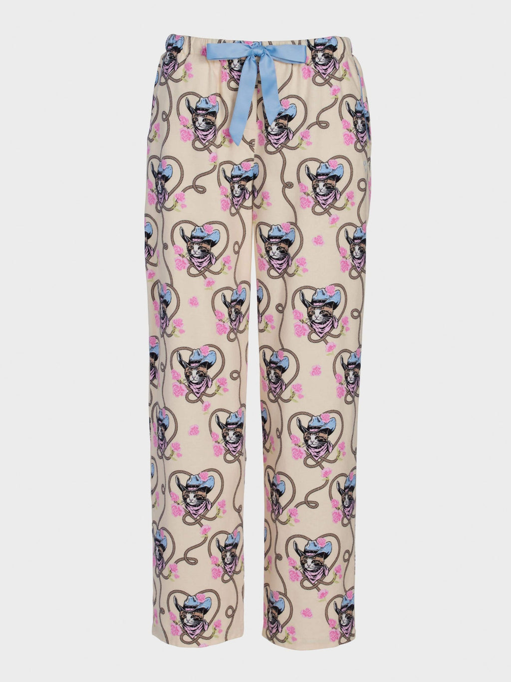 Cowboy Kitty Flannelette Classic Pj Pant Multi