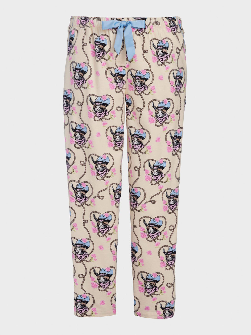 P.A. Plus Cowboy Kitty Flannelette Classic Pj Pant Multi