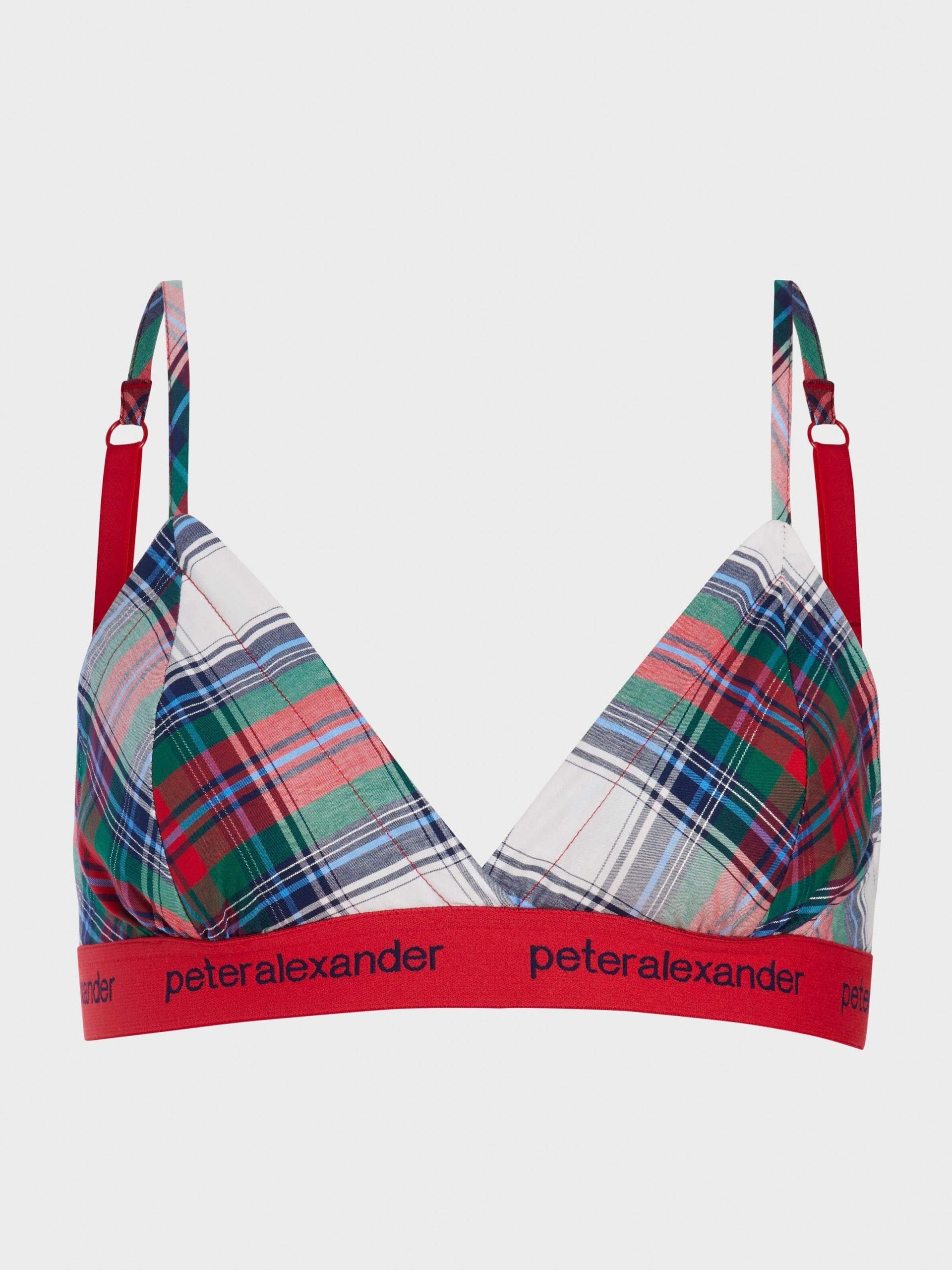 Tartan Bralette multi