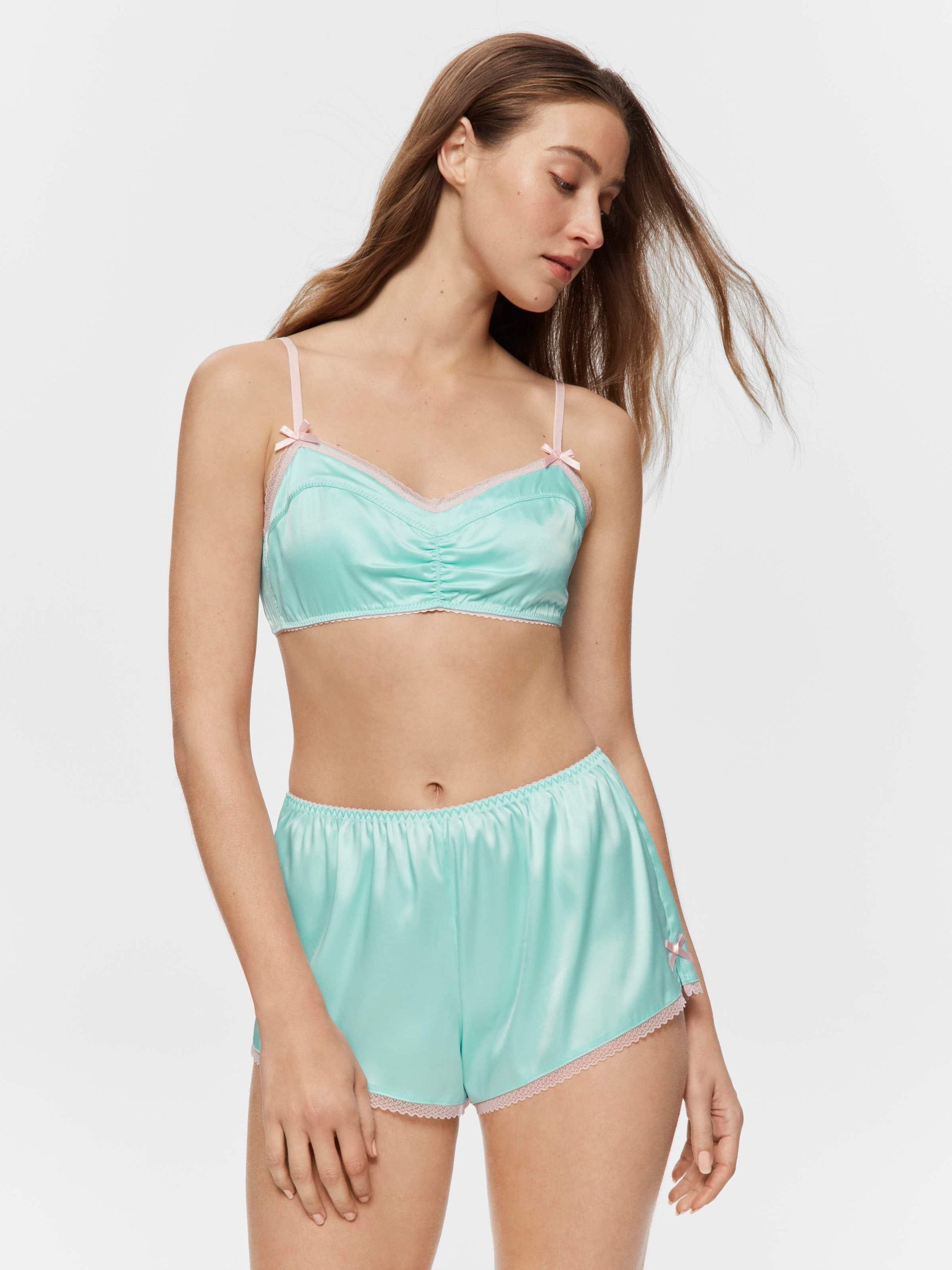 Satin Bralette multi