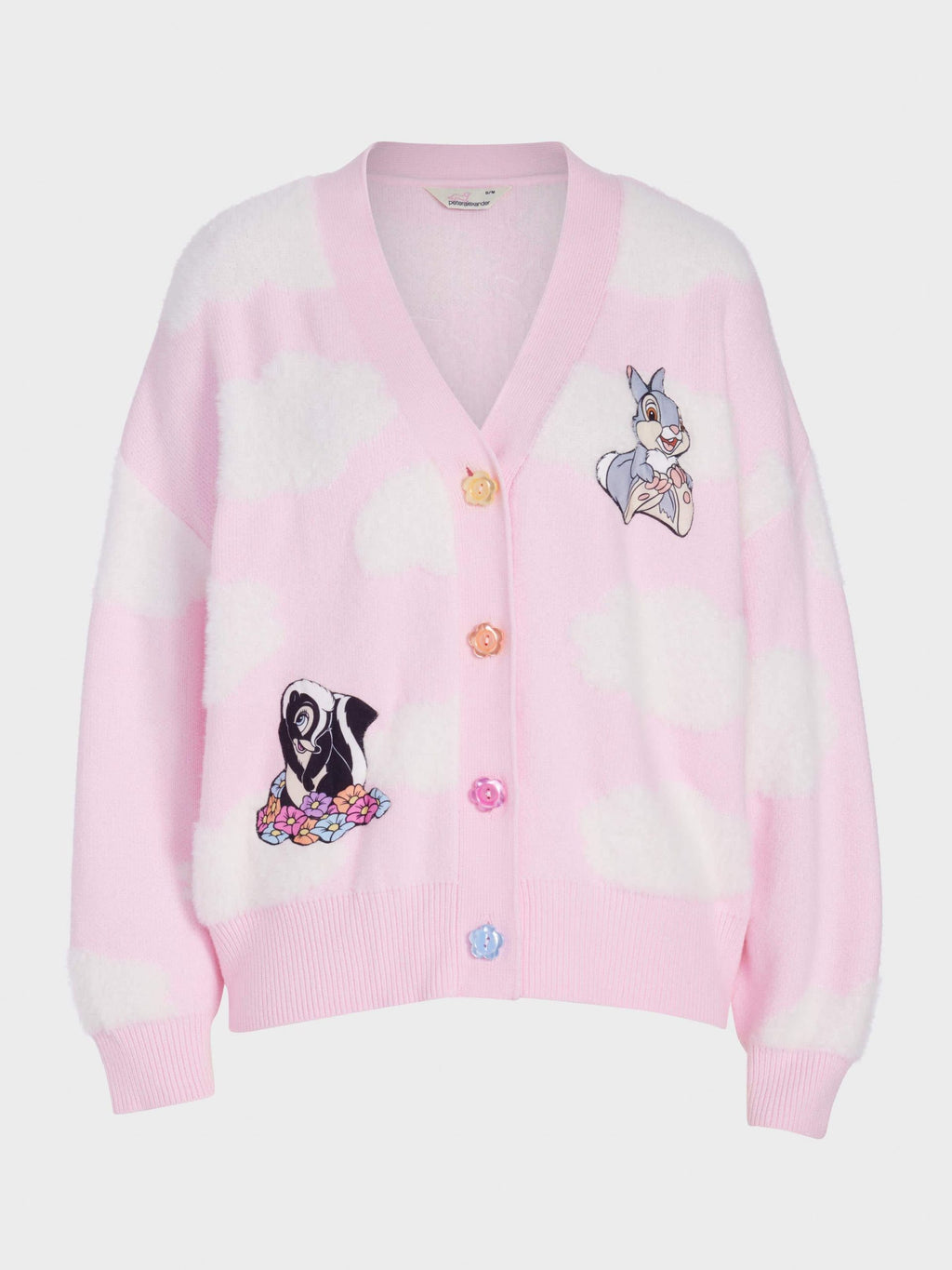 Bambi Fluffy Knit Cardi multi