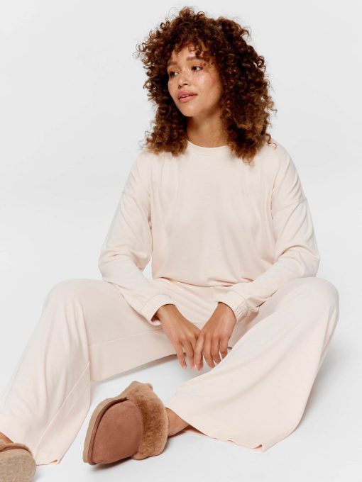 Caramel Wide Leg Pj Pant caramel