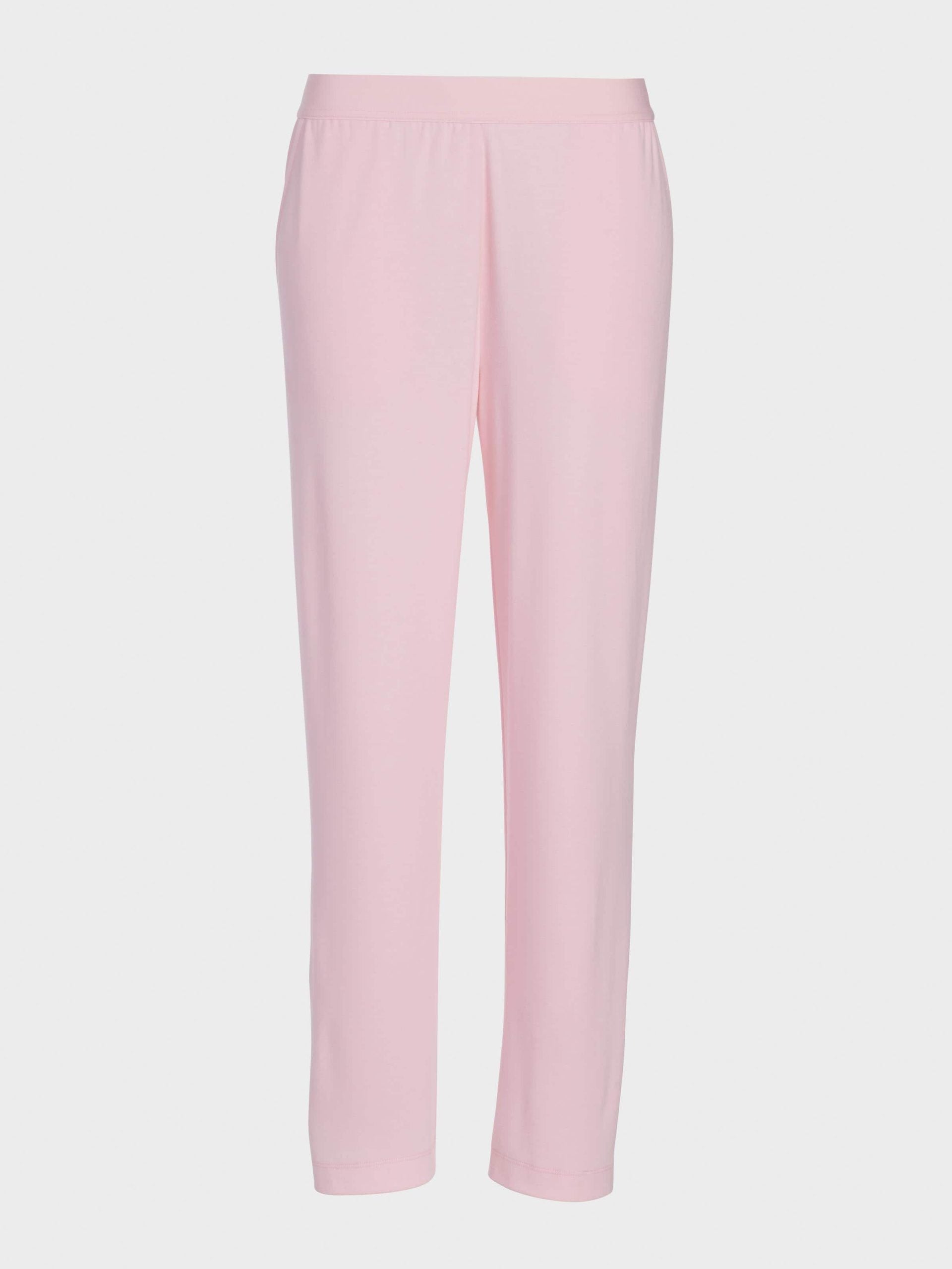 Pink Logo Straight Leg Pj Pant palepink