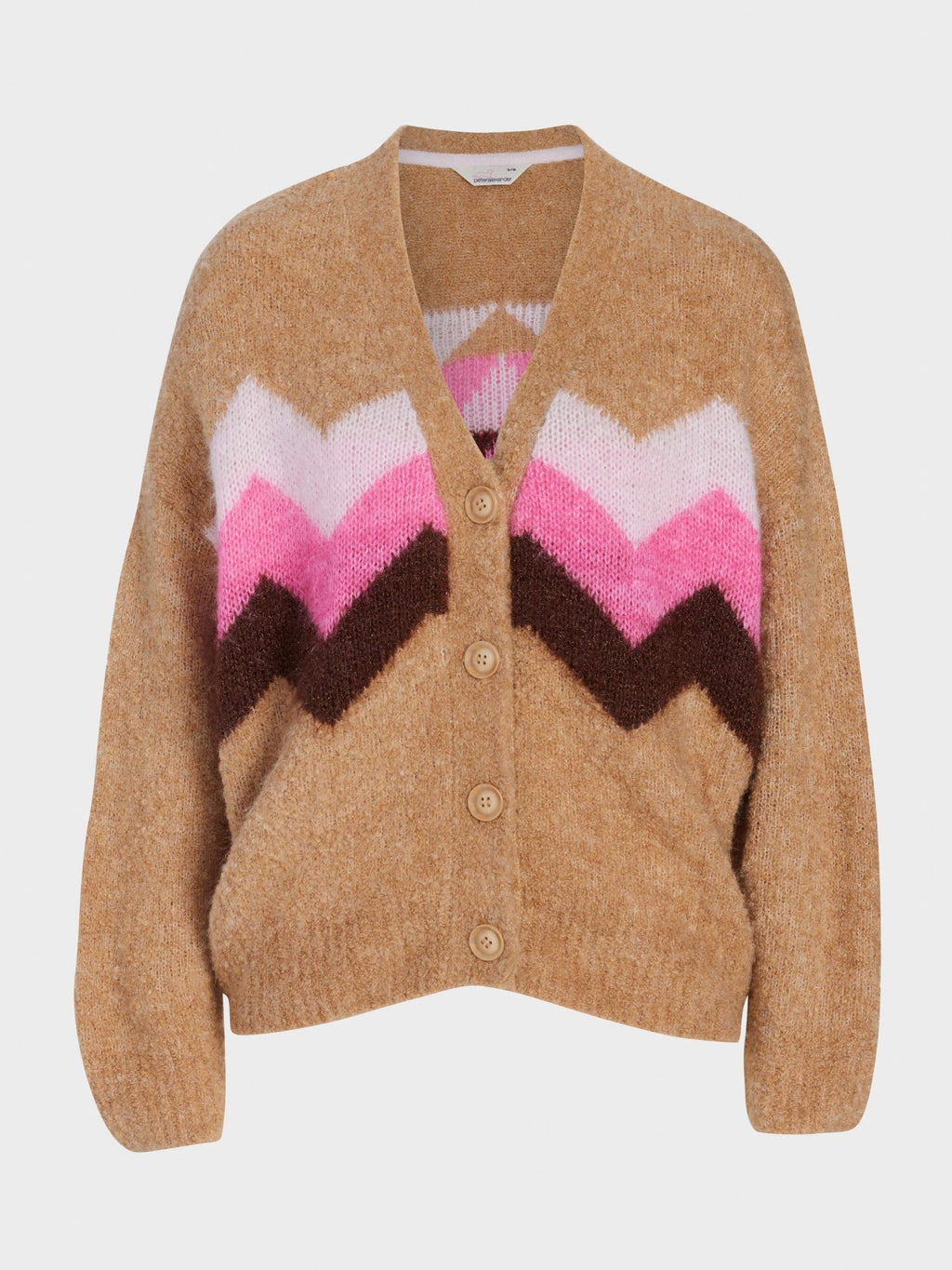 Zig Zag Knit Cardi multi