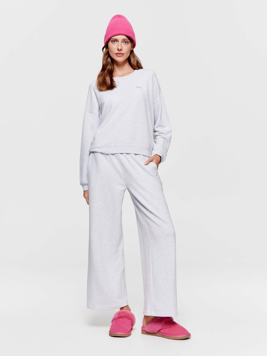 Grey Track Sweater greymarle