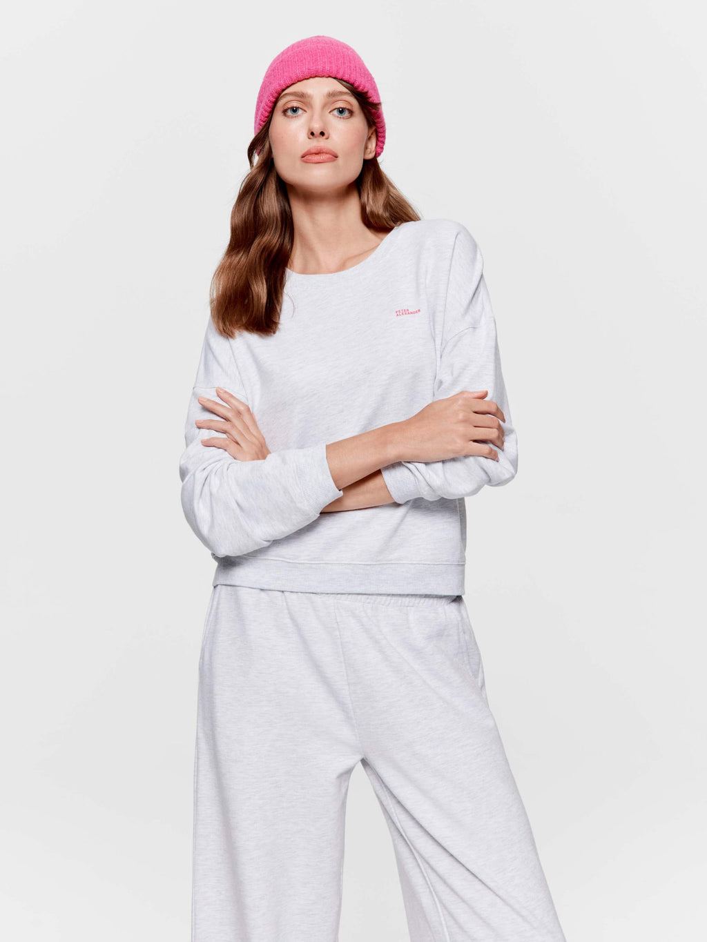 Grey Track Sweater greymarle