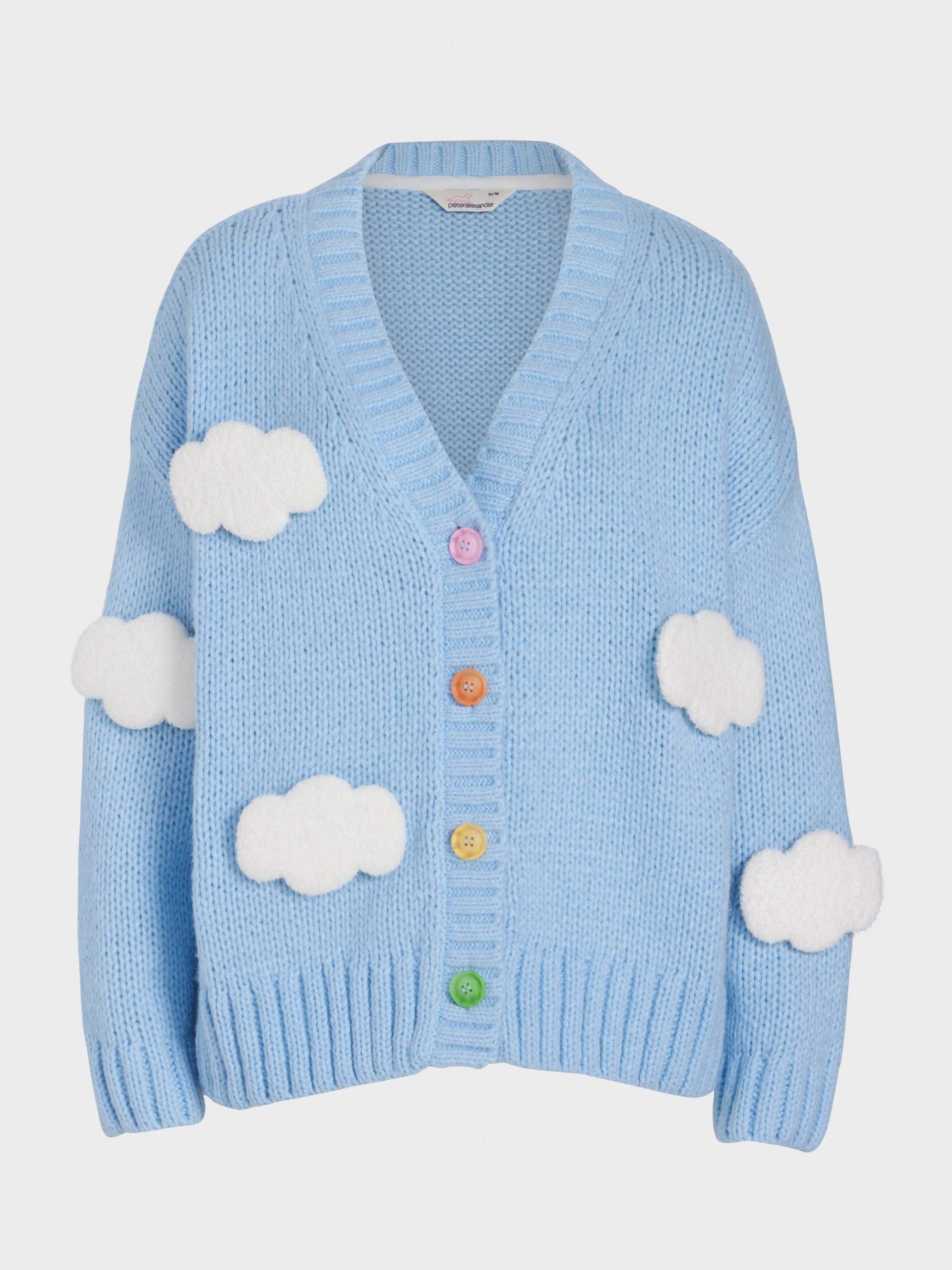 Cloud Knit Cardigan multi