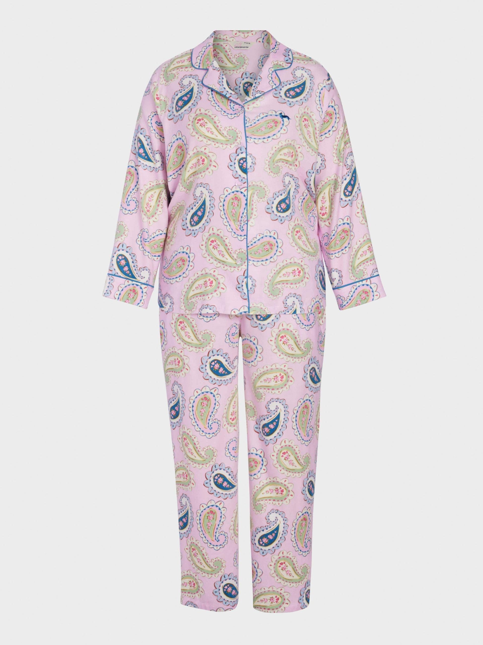 P.A. Plus Cowgirl Paisley Bamboo Flannelette Classic Pj Set Multi