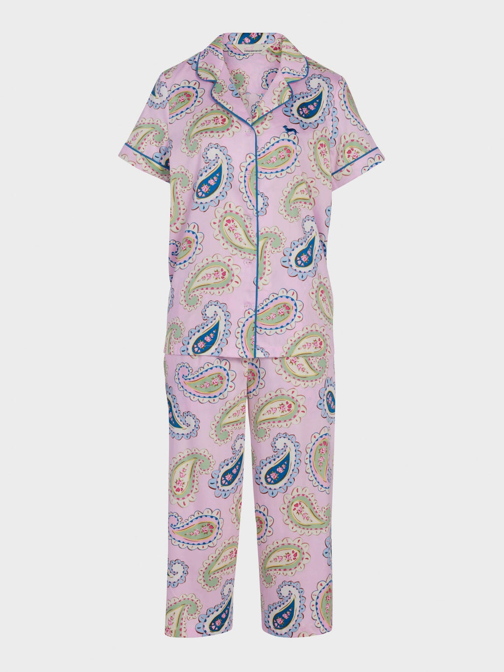 Cowgirl Paisley 100% Cotton 3/4 Pj Set Multi