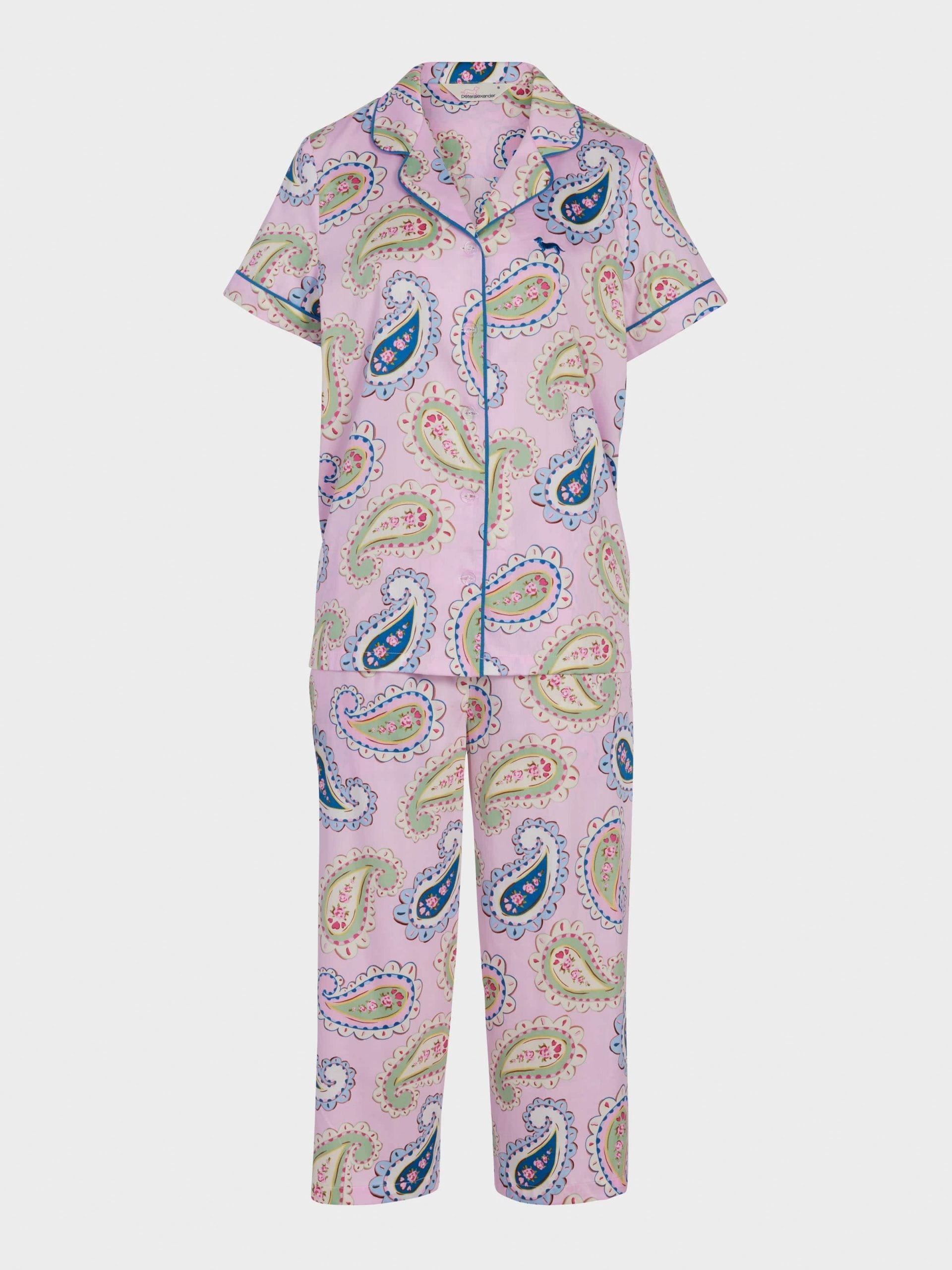 Cowgirl Paisley 100% Cotton 3/4 Pj Set Multi