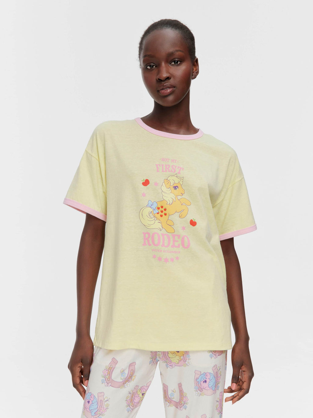 My Little Pony Rodeo Oversized Tee Yellow