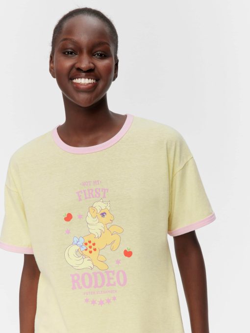 My Little Pony Rodeo Oversized Tee Yellow