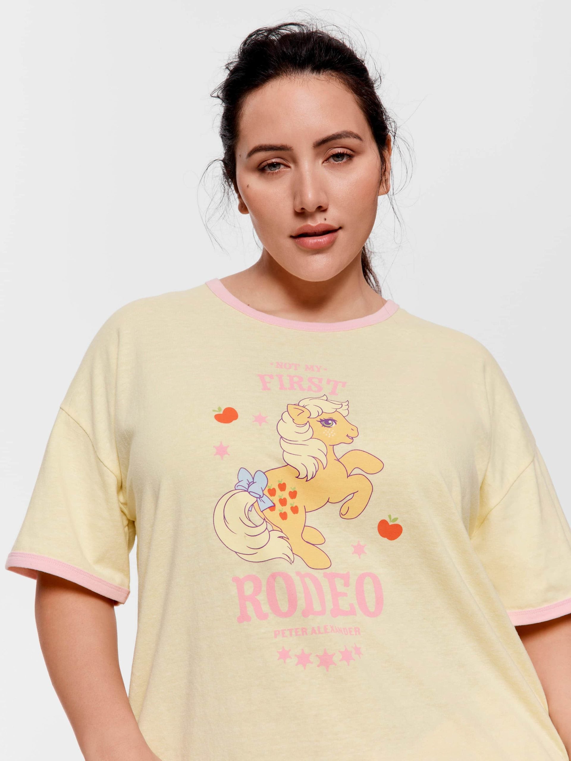 P.A. Plus My Little Pony Rodeo Oversized Tee Yellow