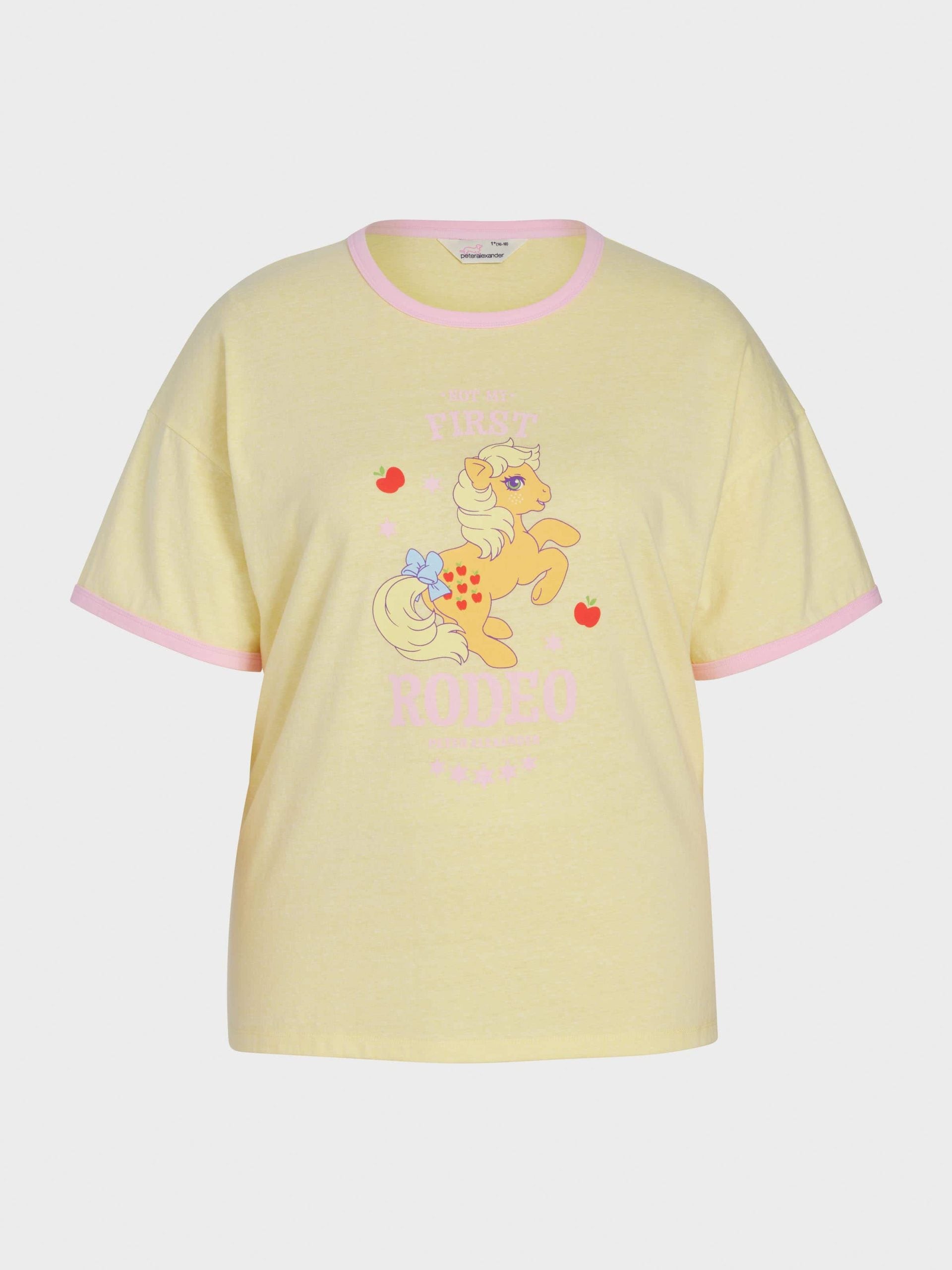 P.A. Plus My Little Pony Rodeo Oversized Tee Yellow