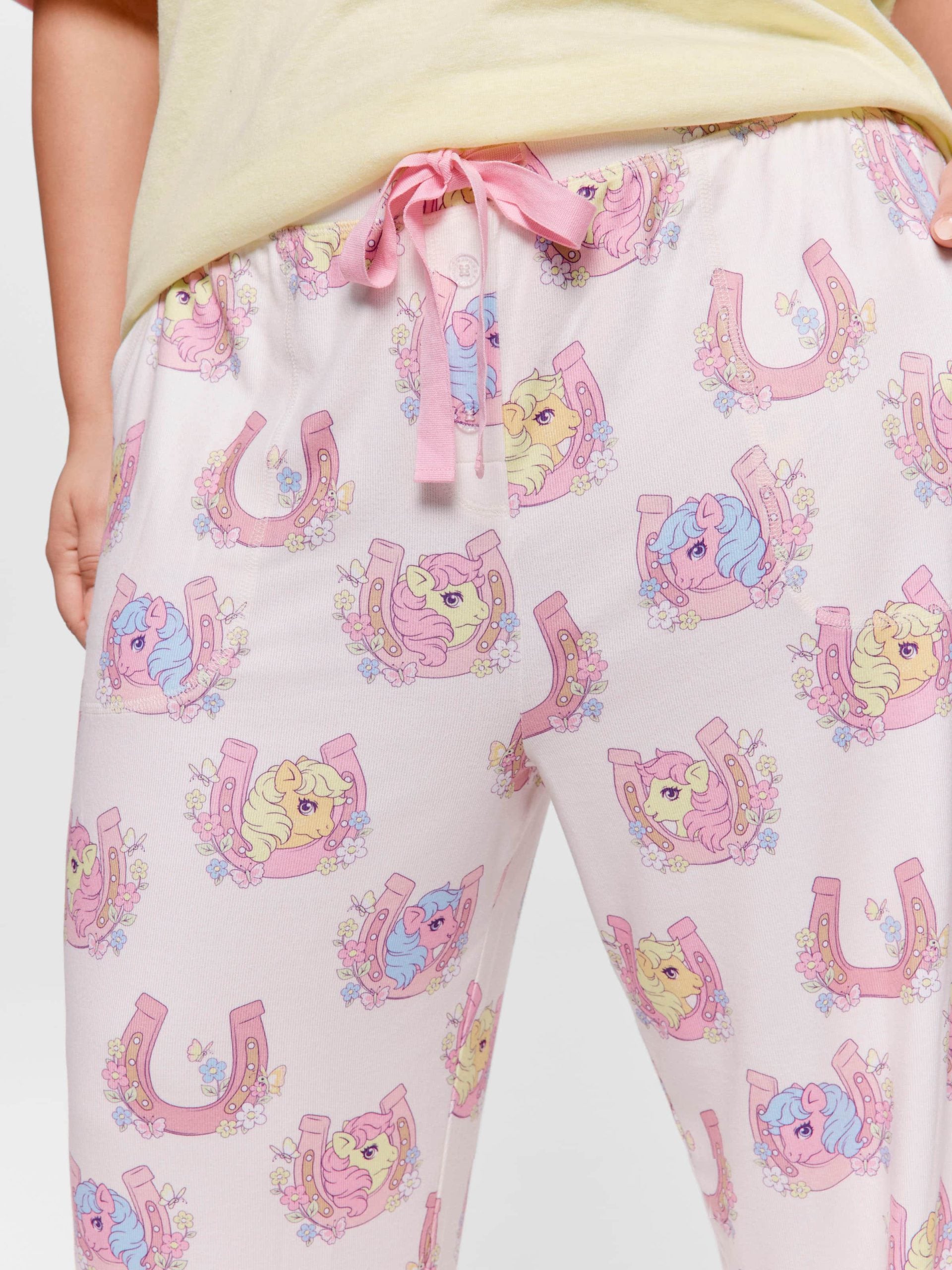 P.A. Plus My Little Pony Rodeo Plush Tapered Pj Pant Multi