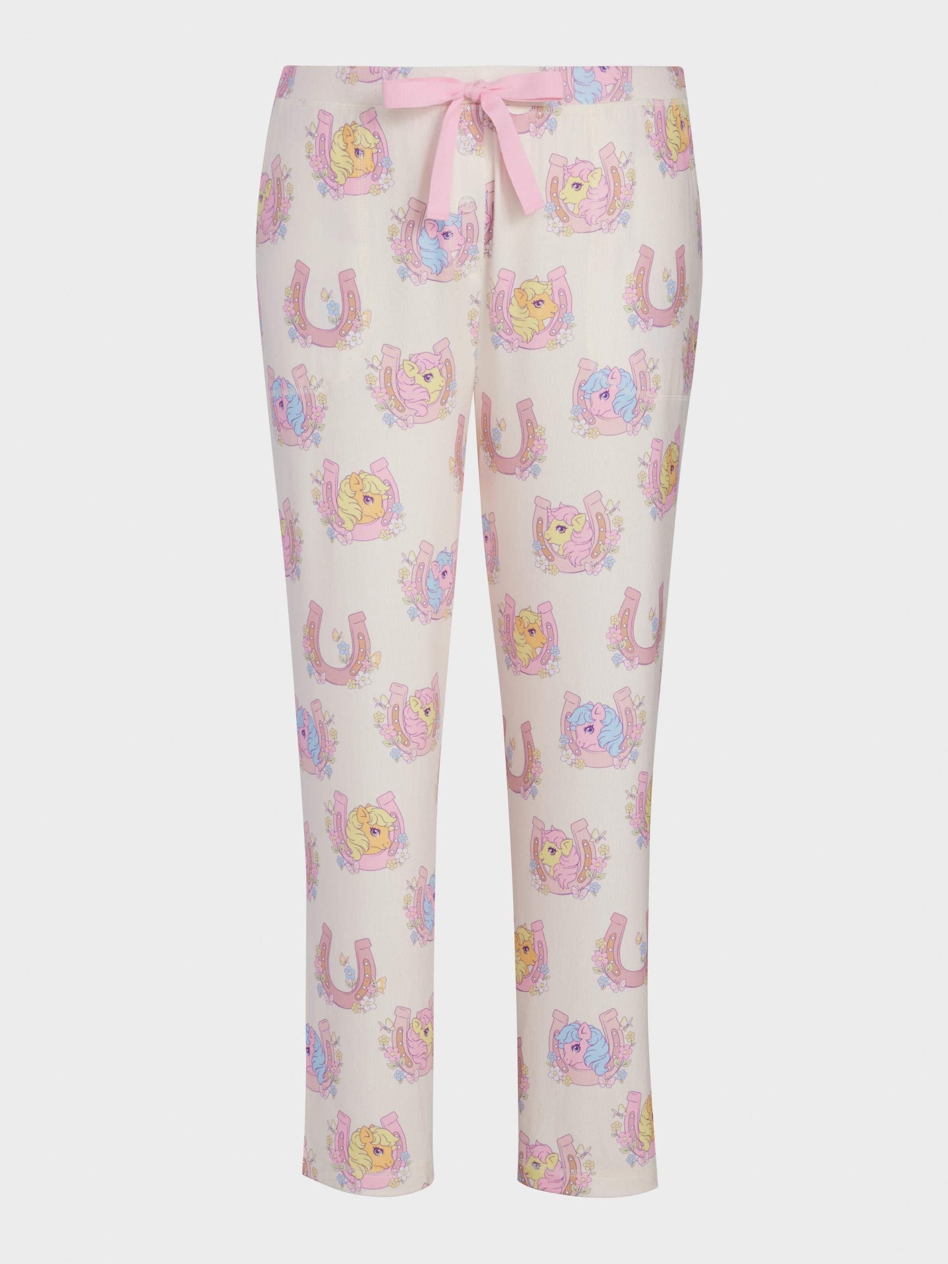 P.A. Plus My Little Pony Rodeo Plush Tapered Pj Pant Multi