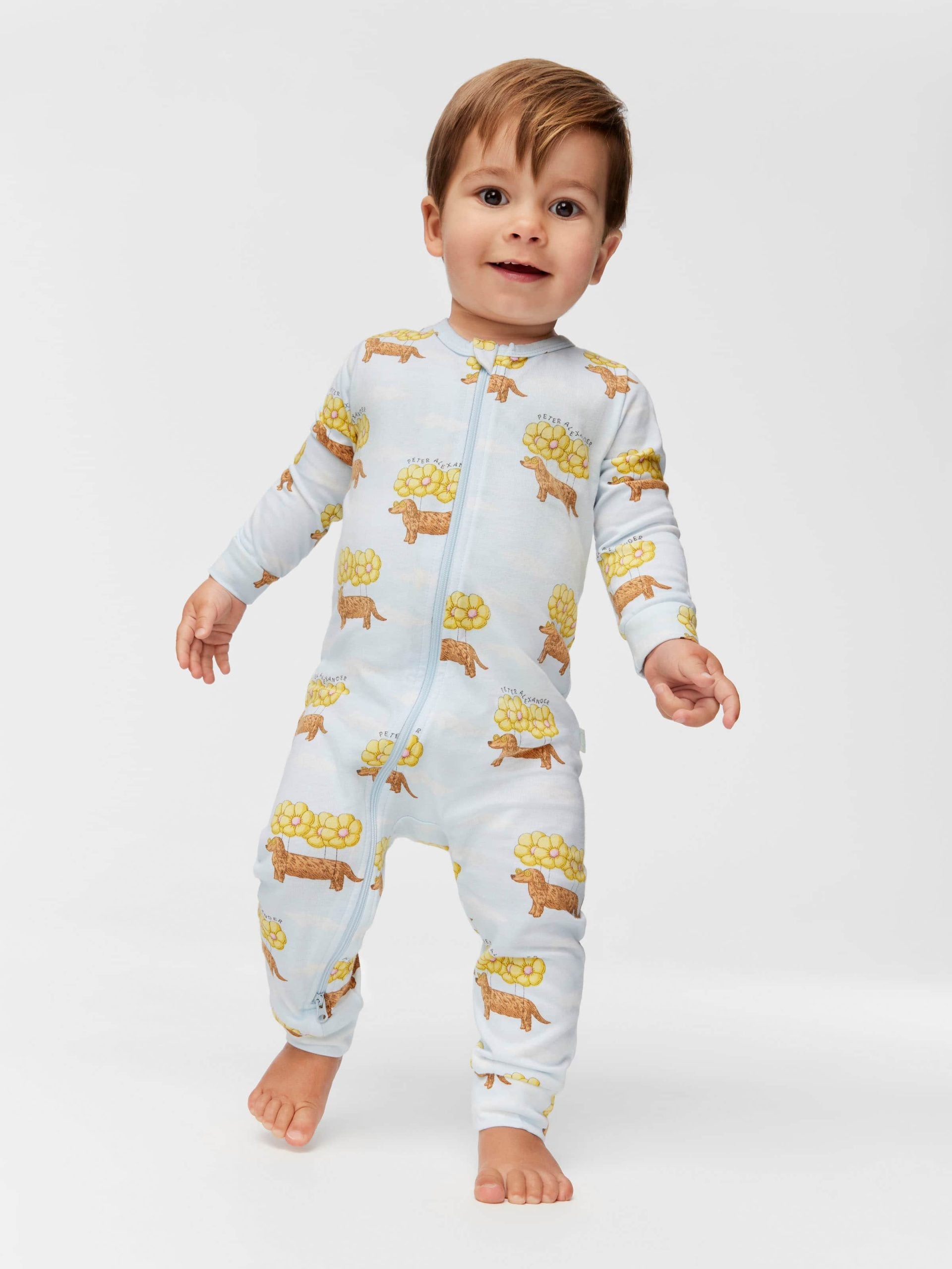 Baby Mulga Print Onesie multi