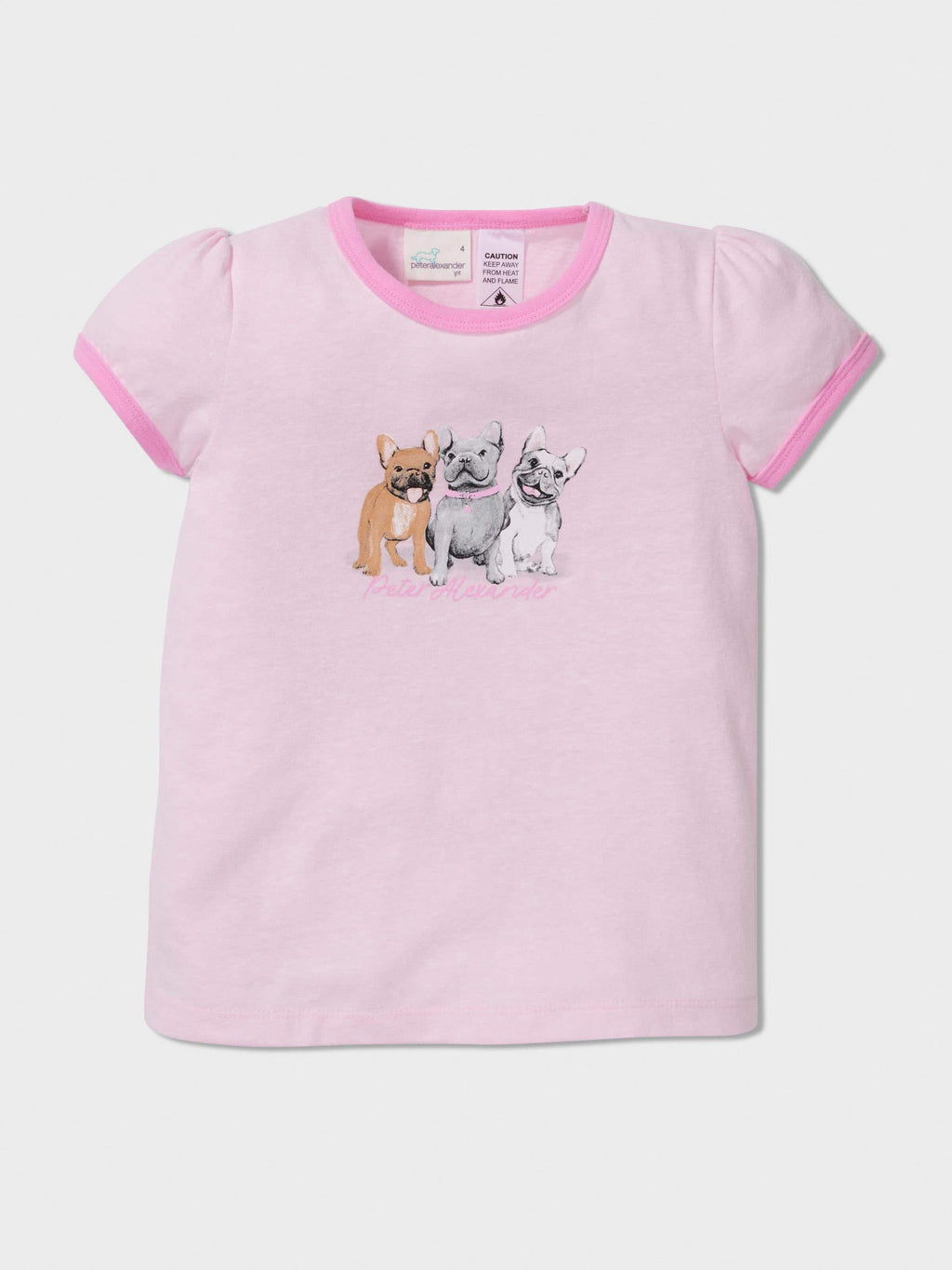 Jnr Girls Frenchie Pj Set Multi