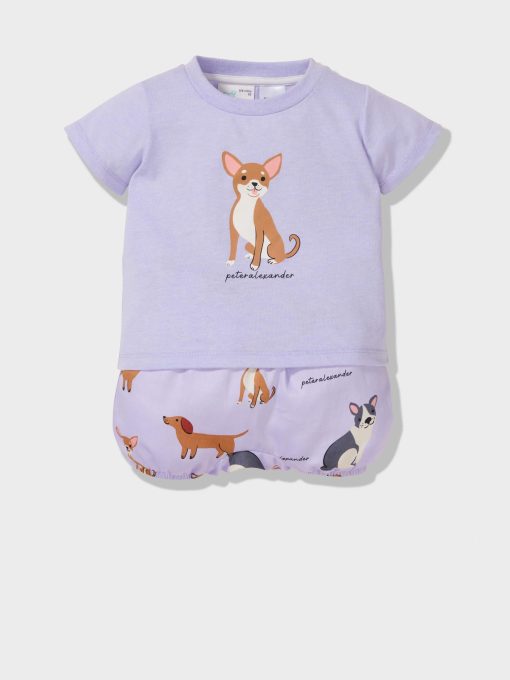 Baby Chihuahua Pj Set lilac