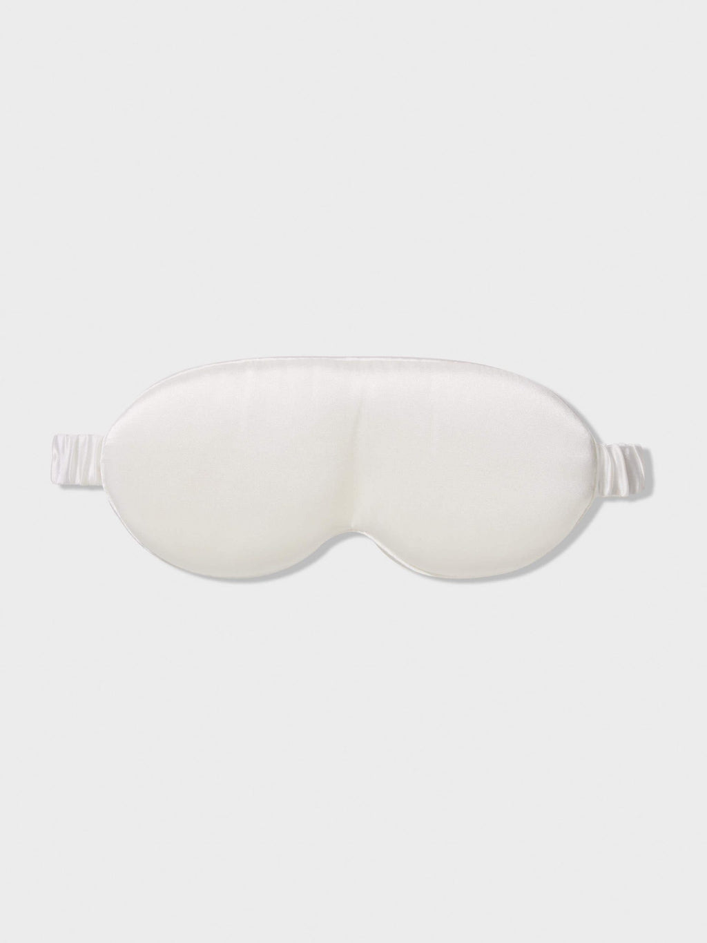 White Mulberry Silk Contour Eye Mask white