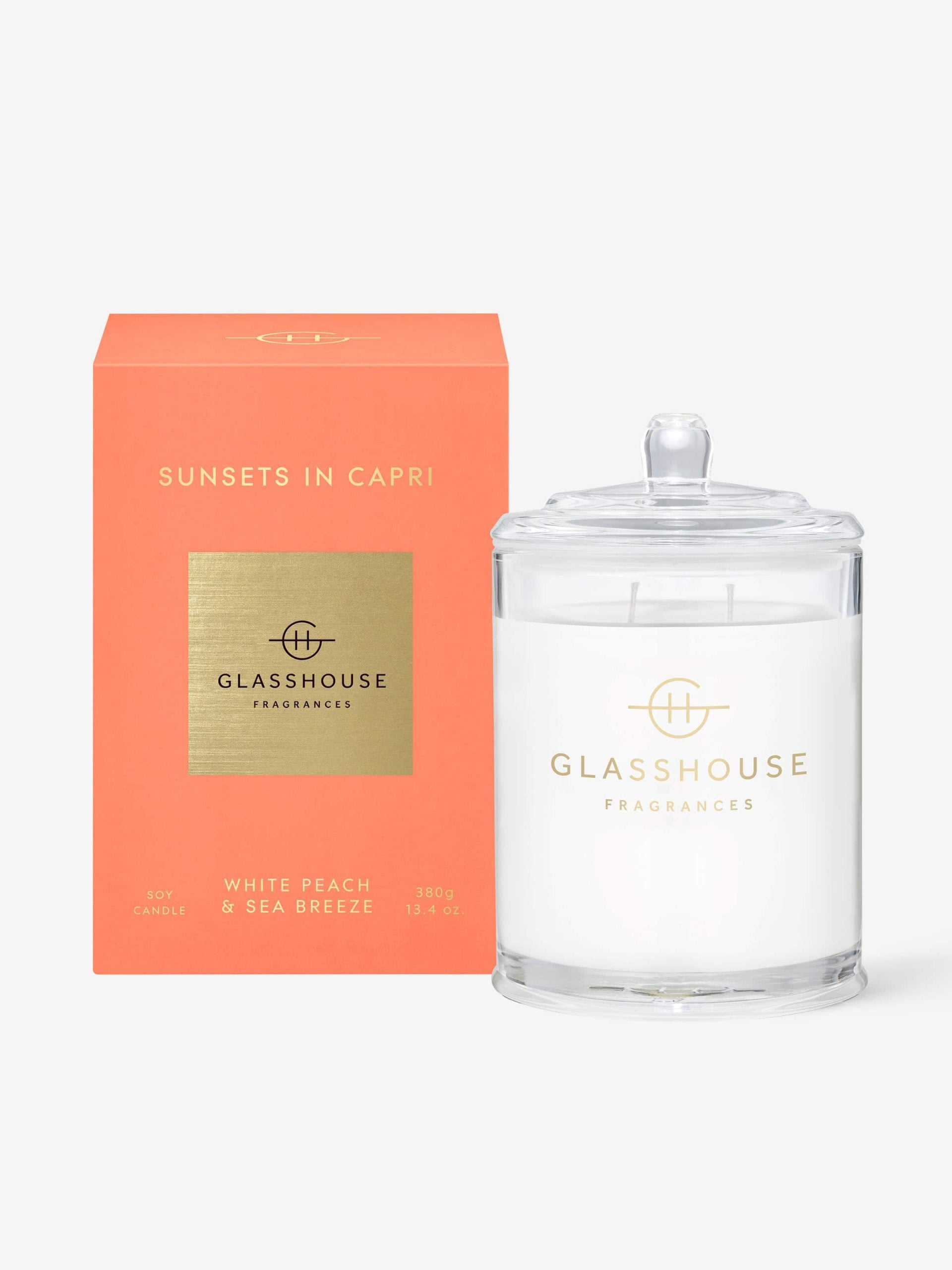Glasshouse Fragrances Soy Candle 380G