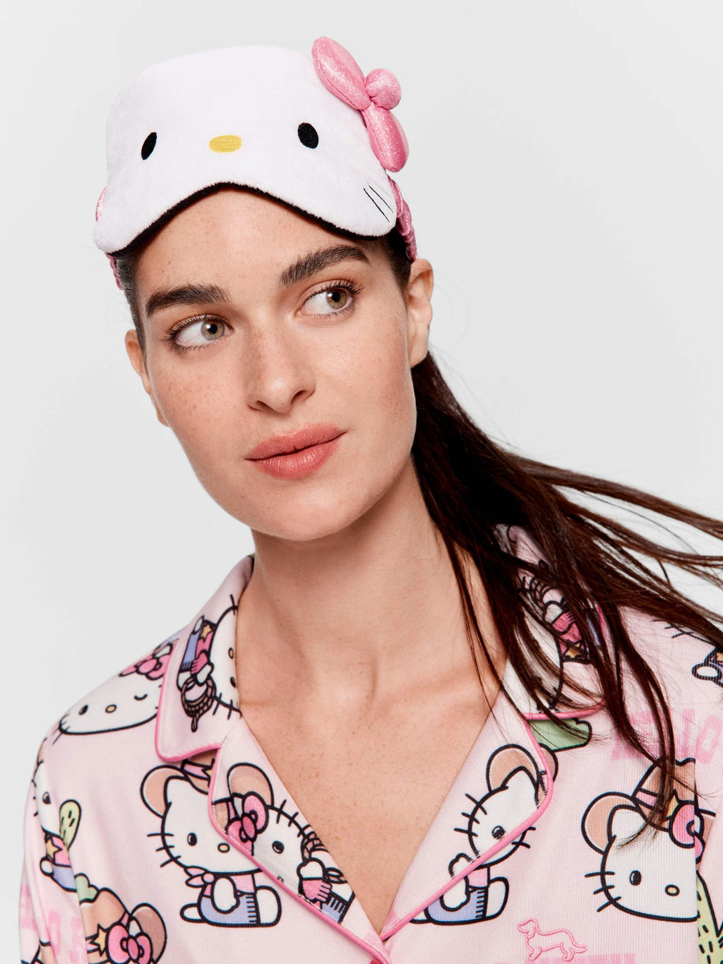 Hello Kitty Eye Mask White