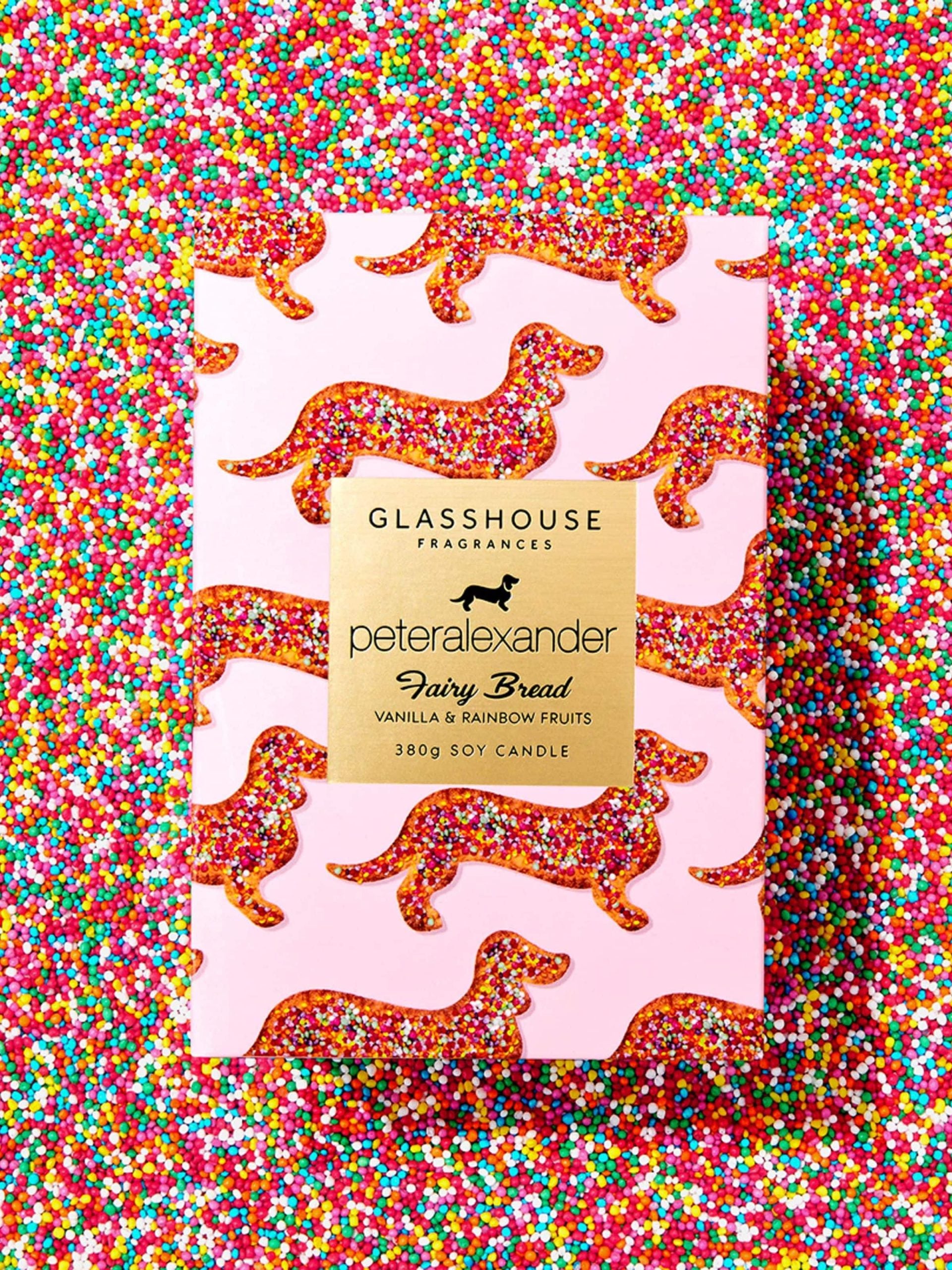 Glasshouse Fragrances Fairy Bread 380G Candle multi