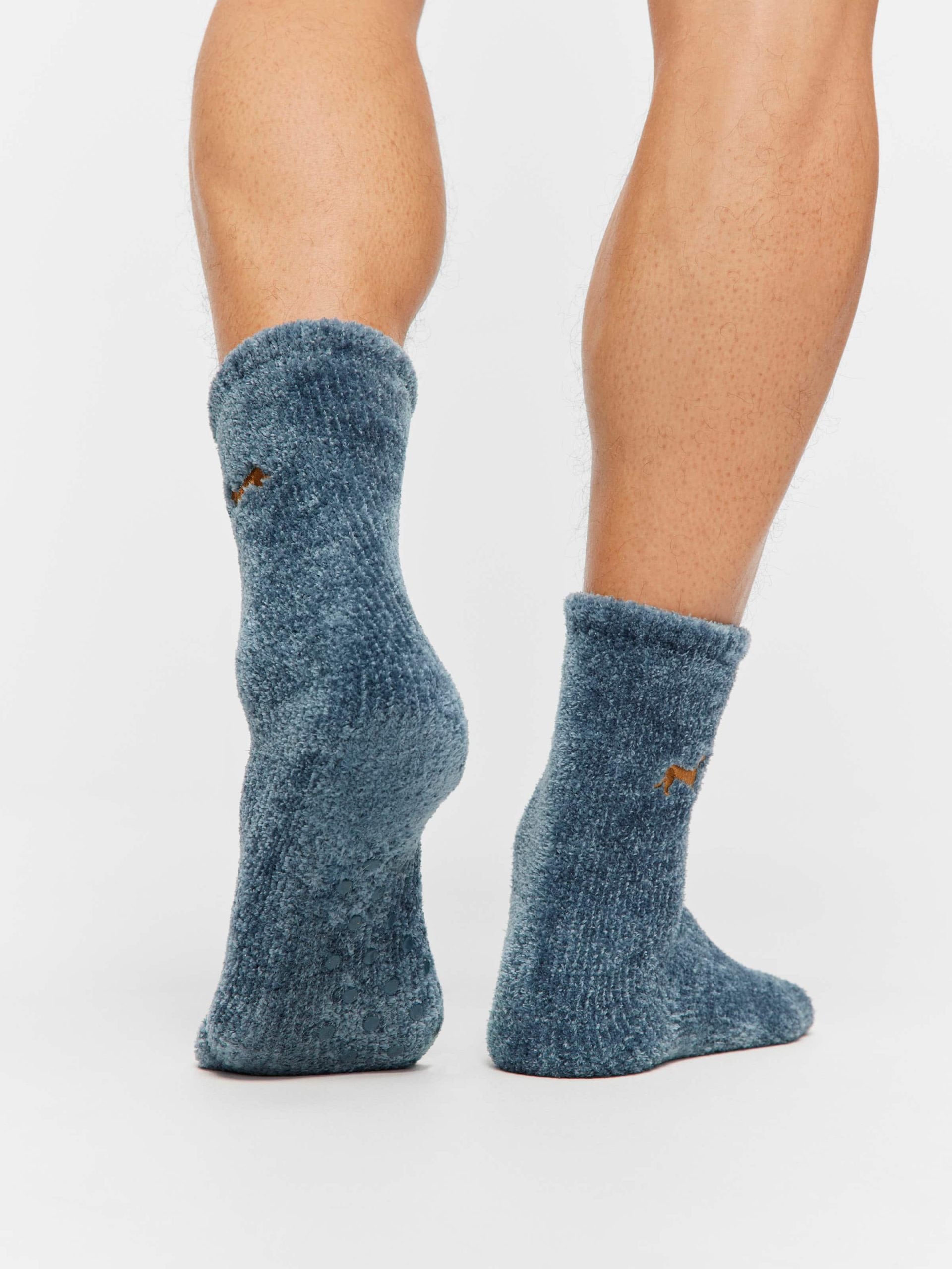 Chenille Green Rib Sock green