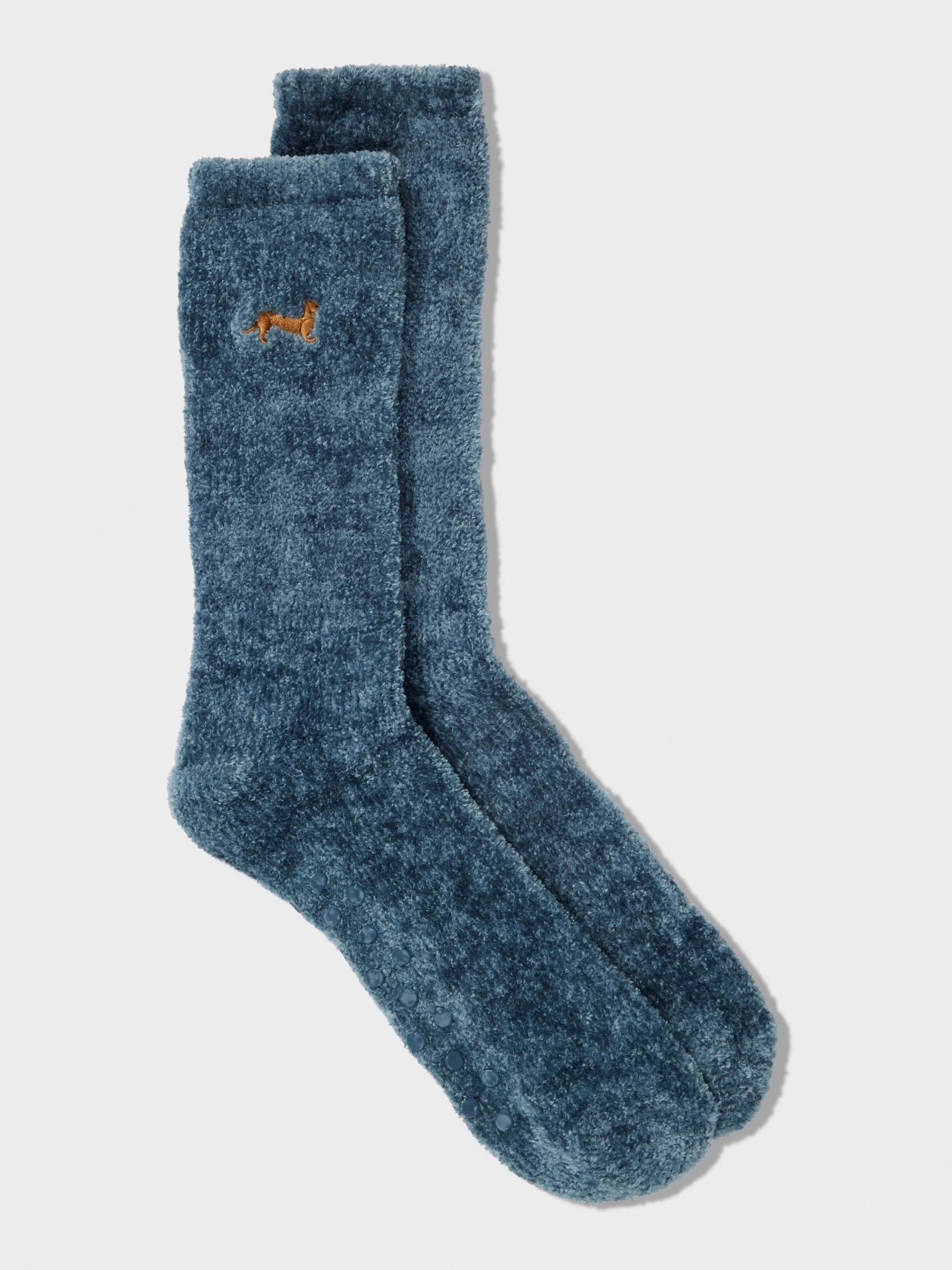 Chenille Green Rib Sock green
