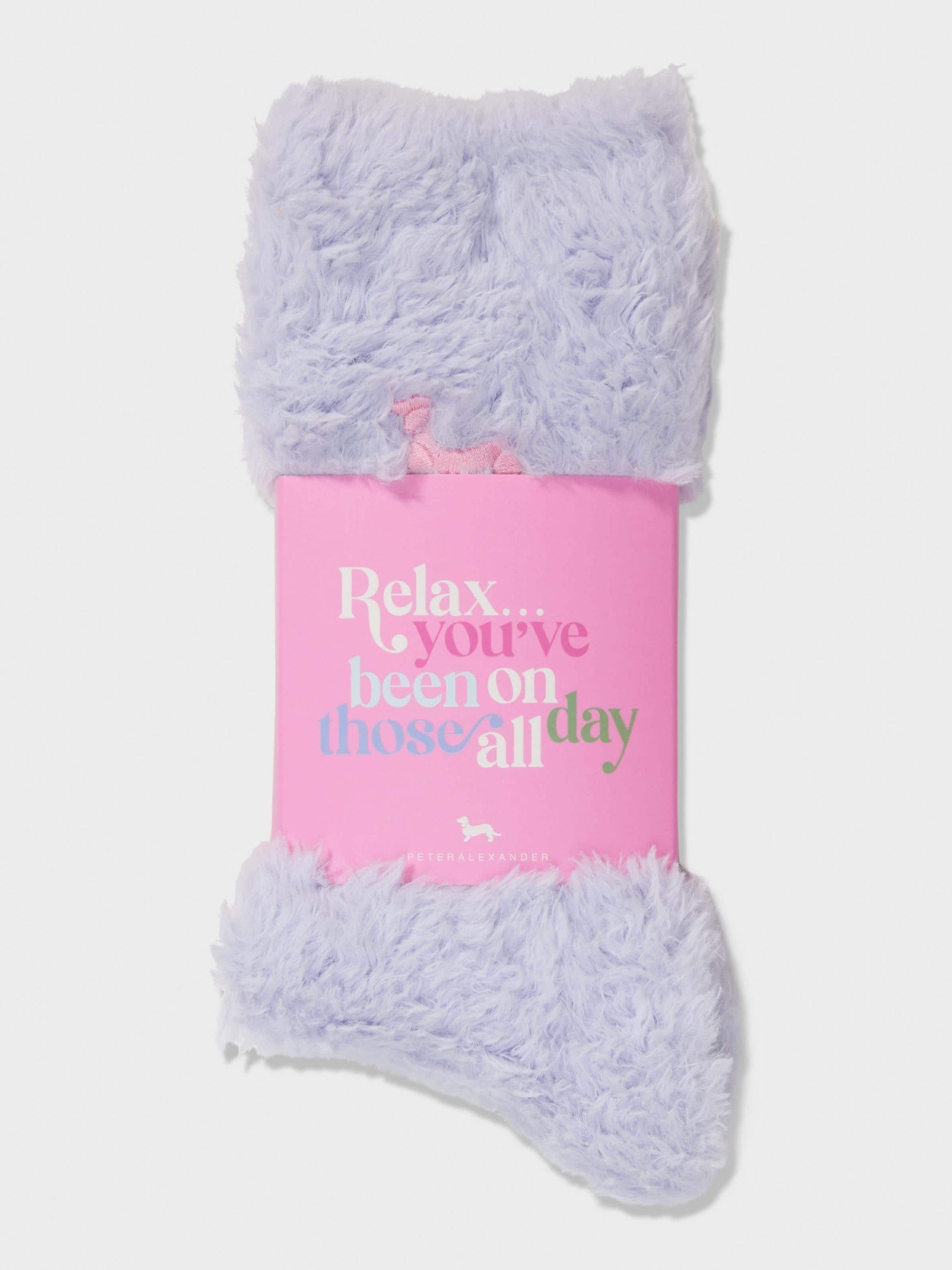 Lilac Cuddle Sock lilac