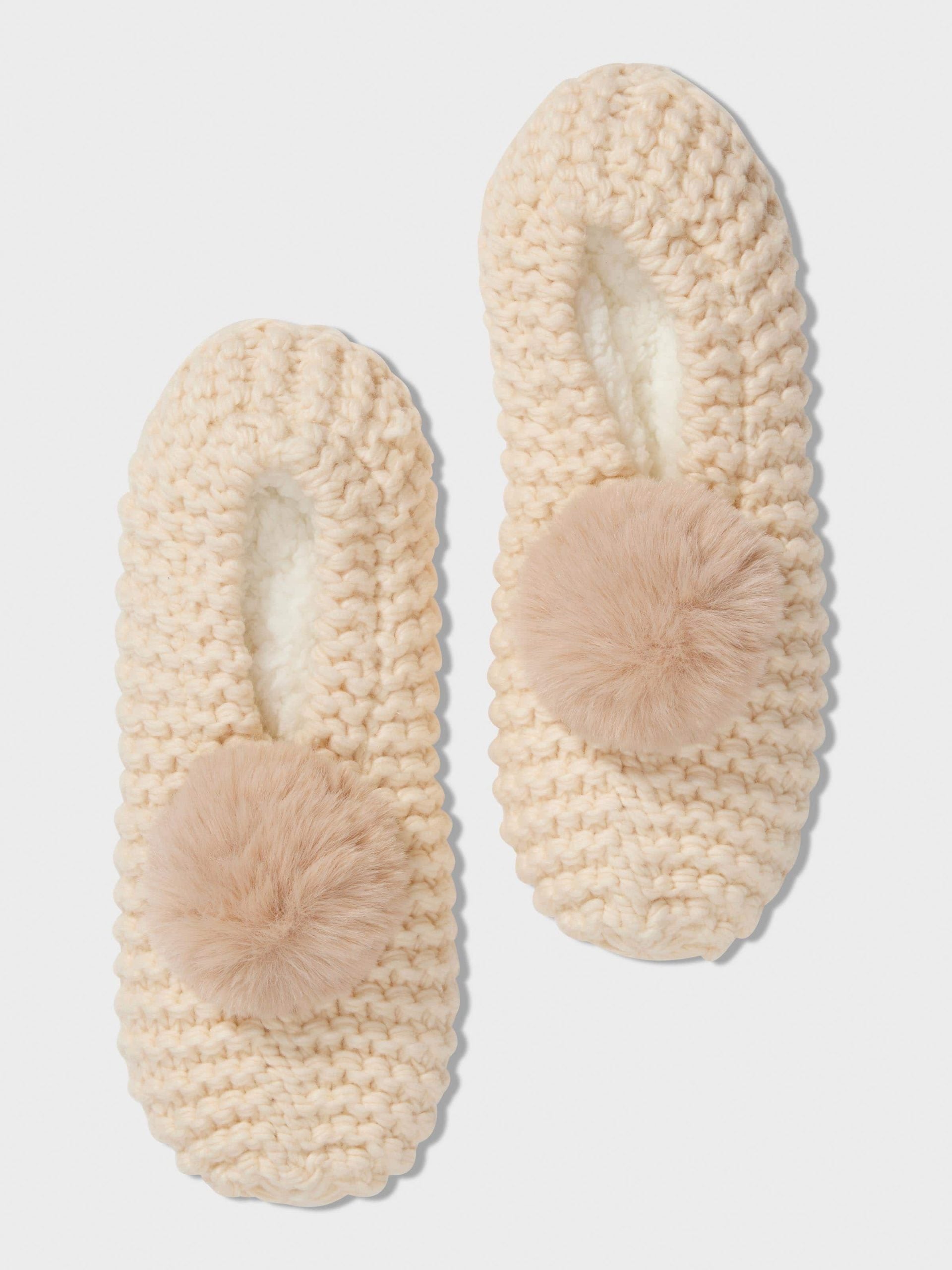 Fluffy Tail Sockette cream