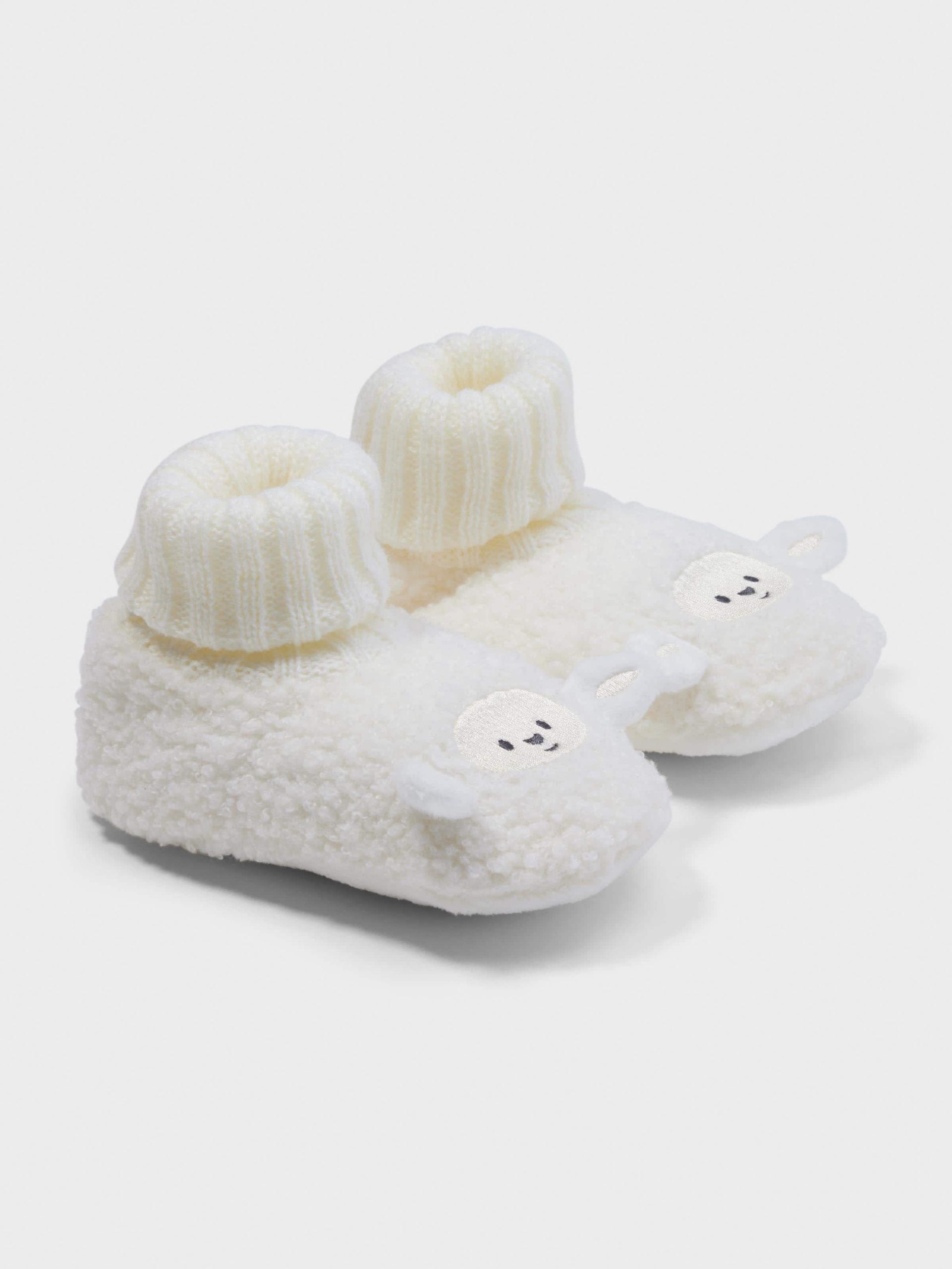 Baby Lamb Bootie white