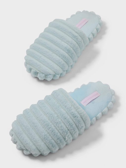 Fluffy Rippled Scuff mint