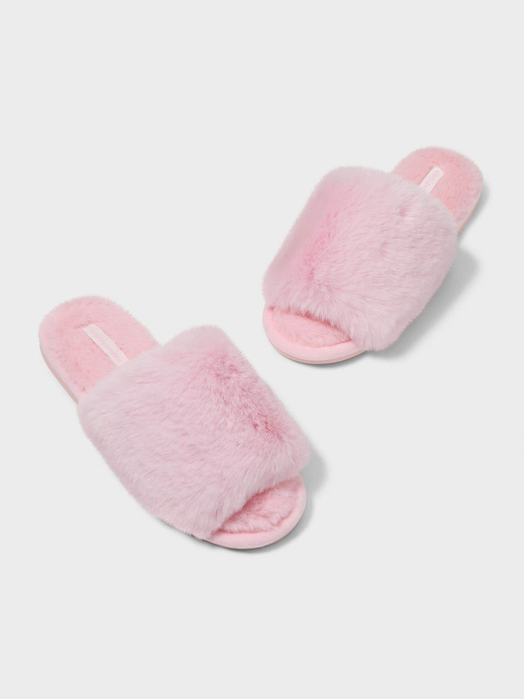 Luxe Fur Slide pink