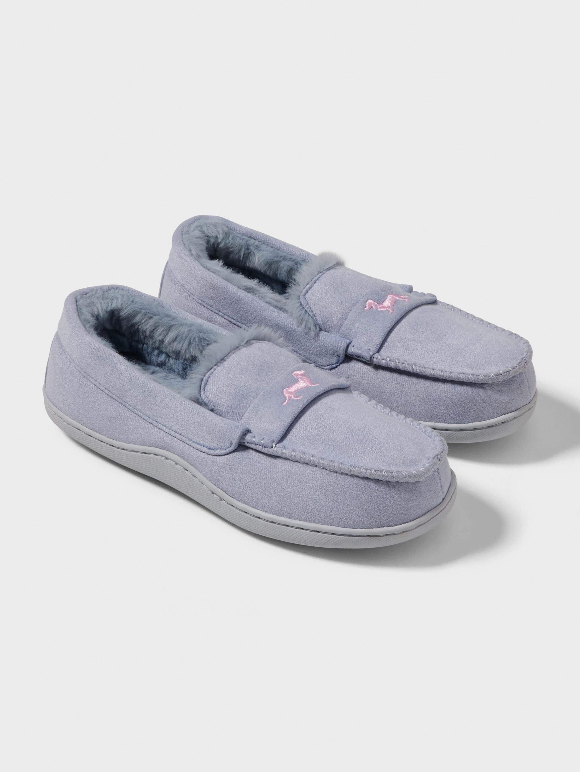 Pale Blue Moccasin Blue