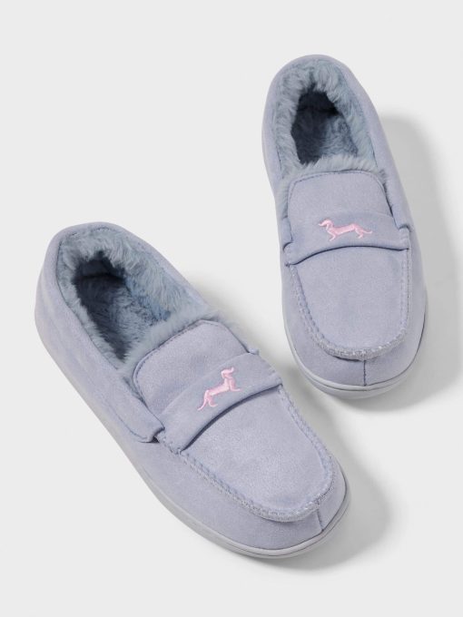 Pale Blue Moccasin Blue