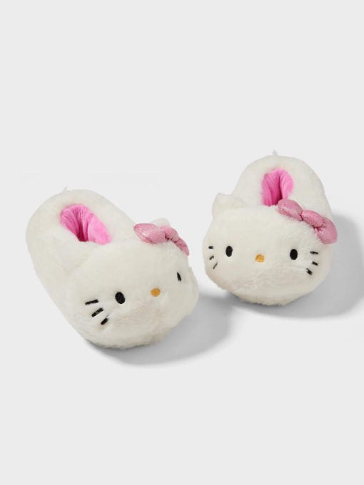 Kids Hello Kitty Slipper White