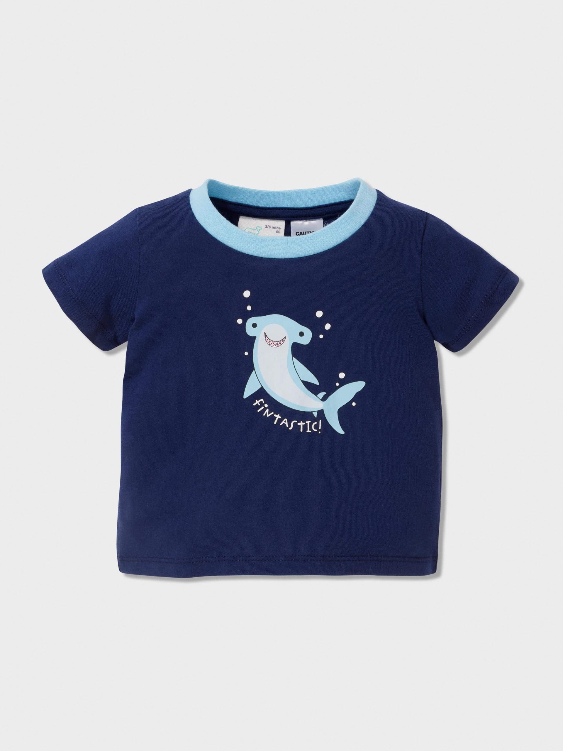 Baby Shark Pj Set navy