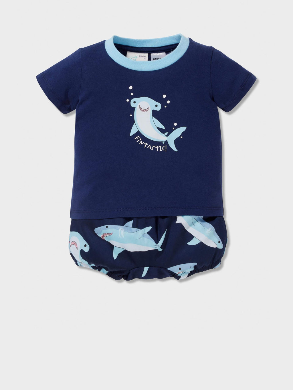 Baby Shark Pj Set navy