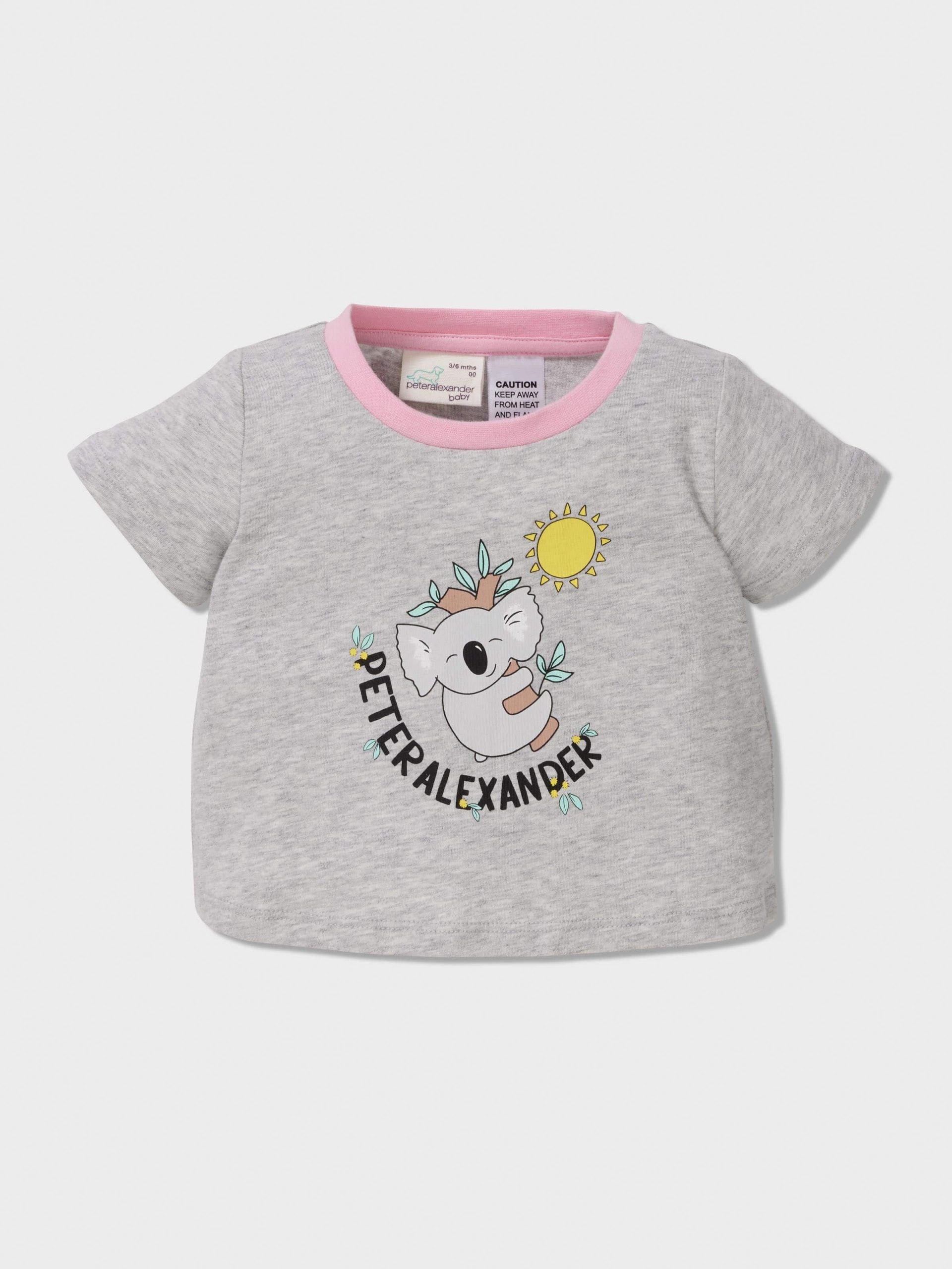 Baby Australia Print Pj Set multi