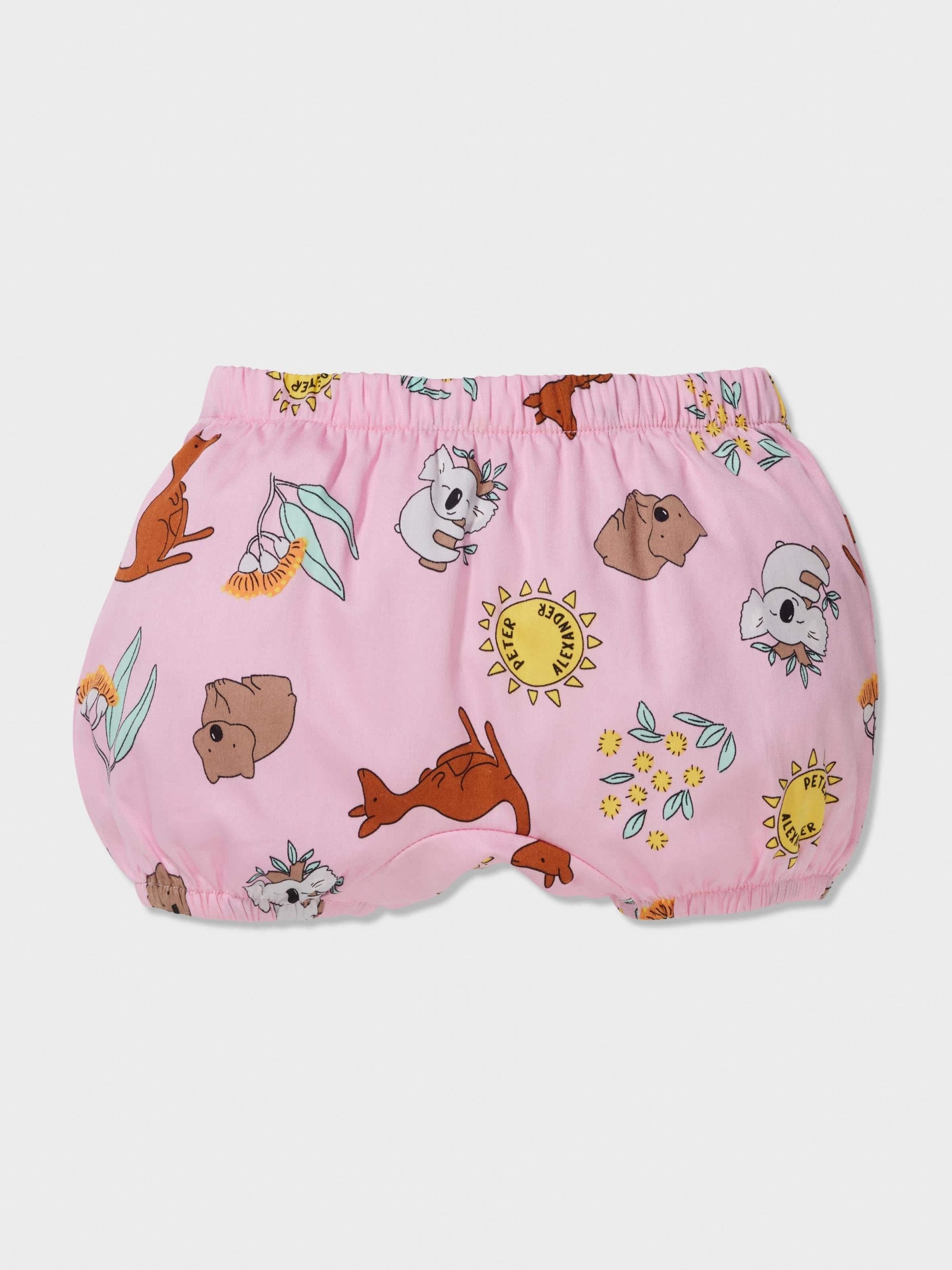 Baby Australia Print Pj Set multi