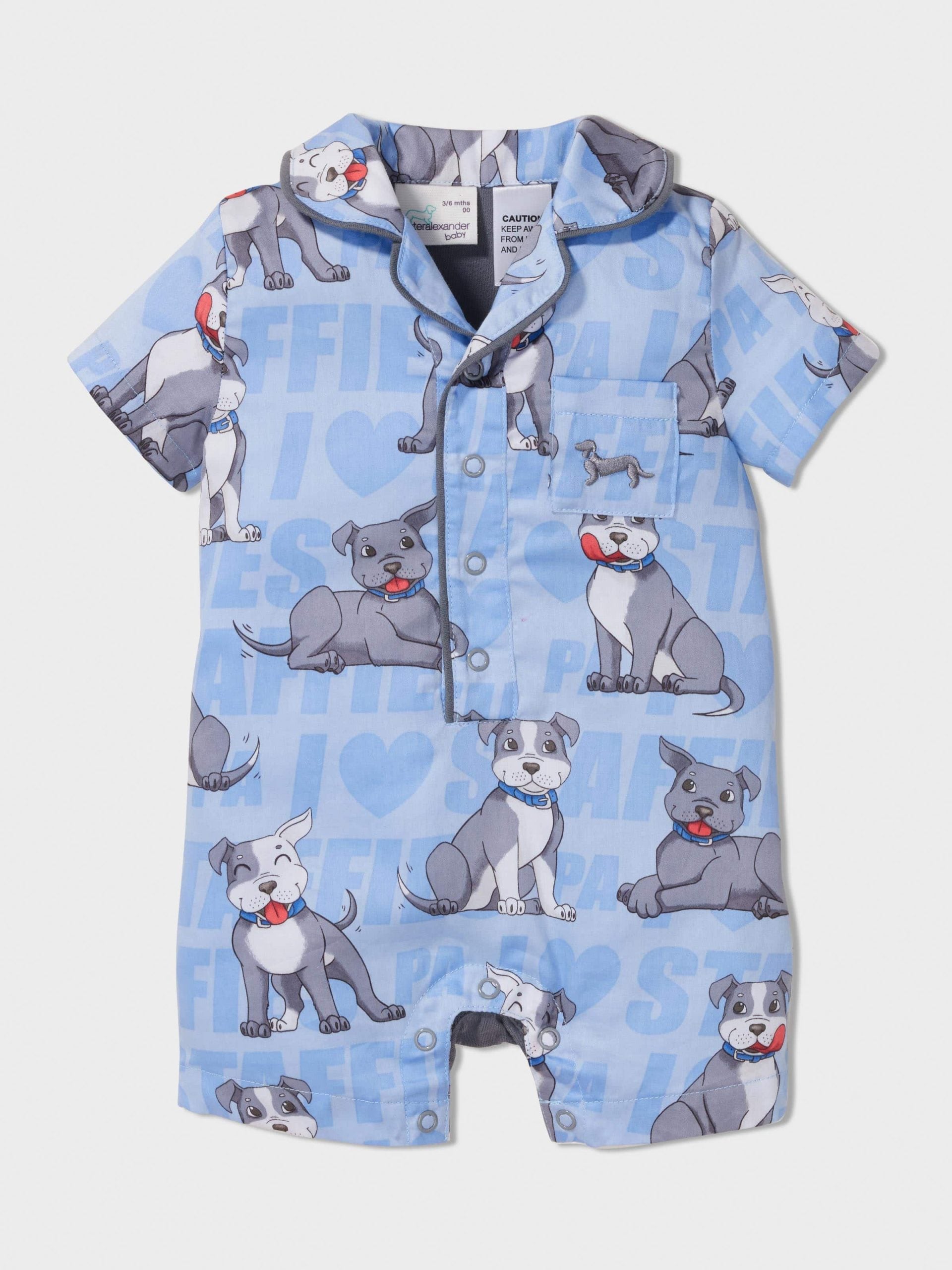 Baby Staffy Romper multi