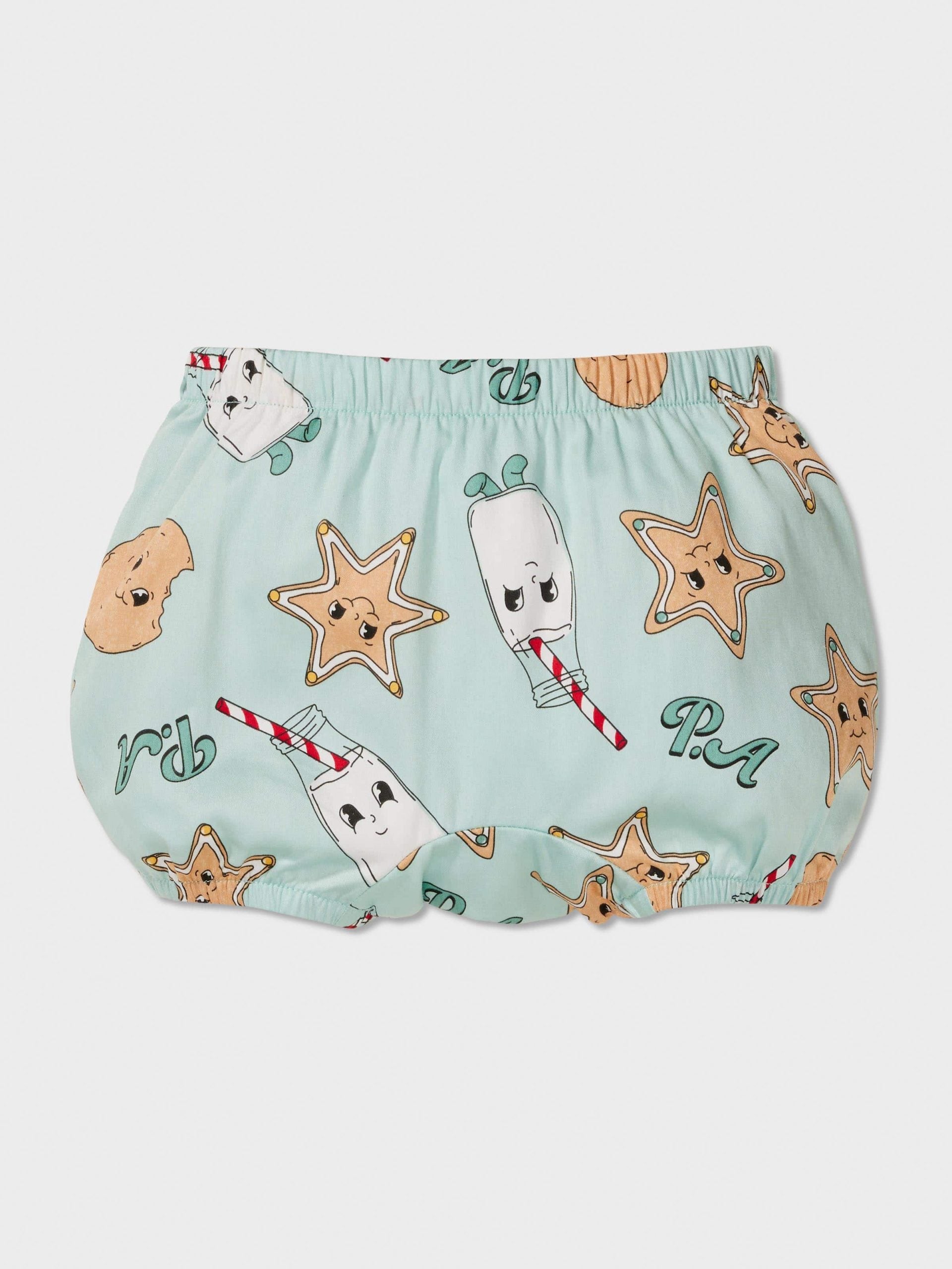 Baby Milk & Gingerbread Classic Pj Set mint