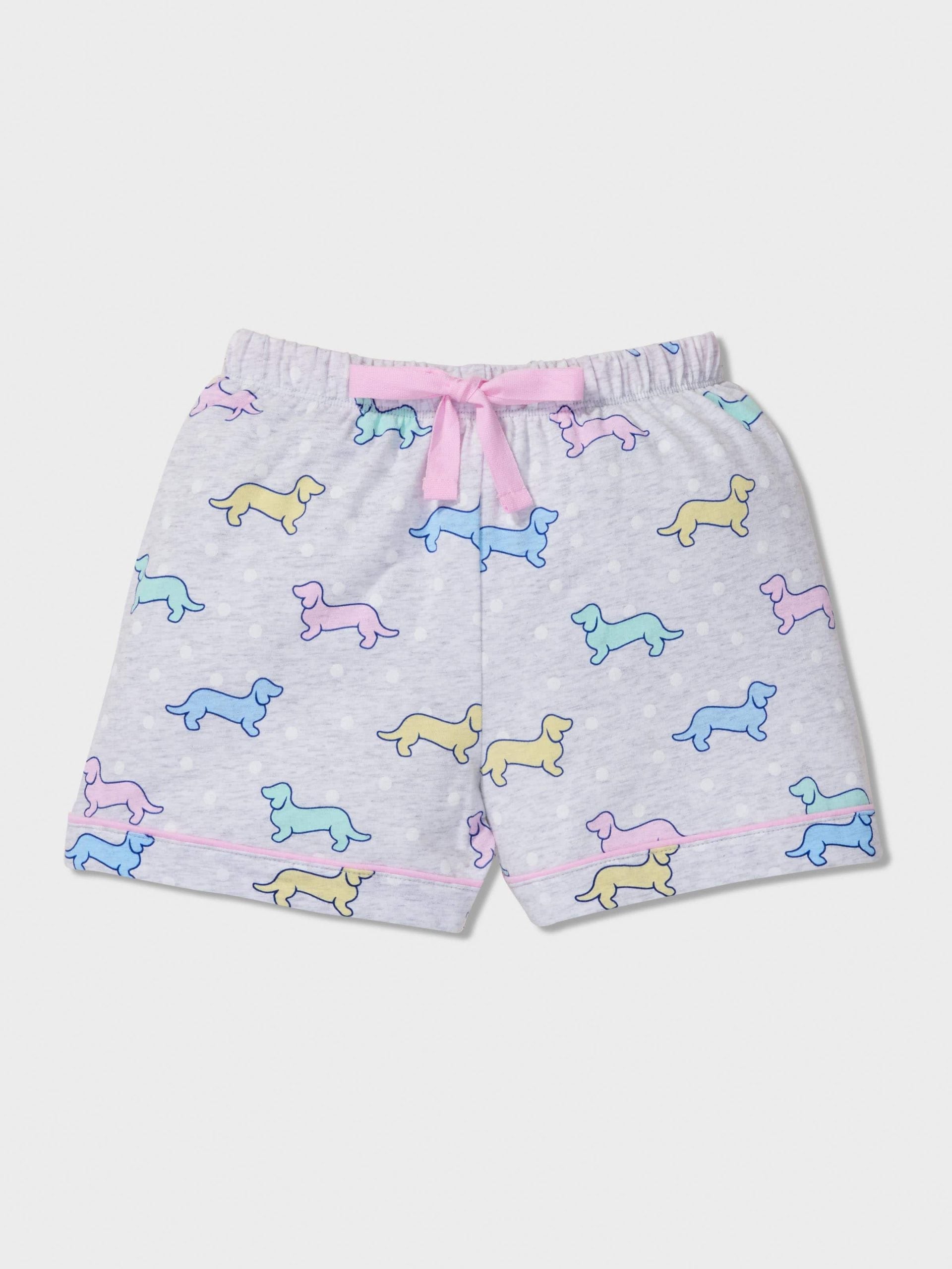 Jnr Girls Penny Print Classic Pj Set Multi