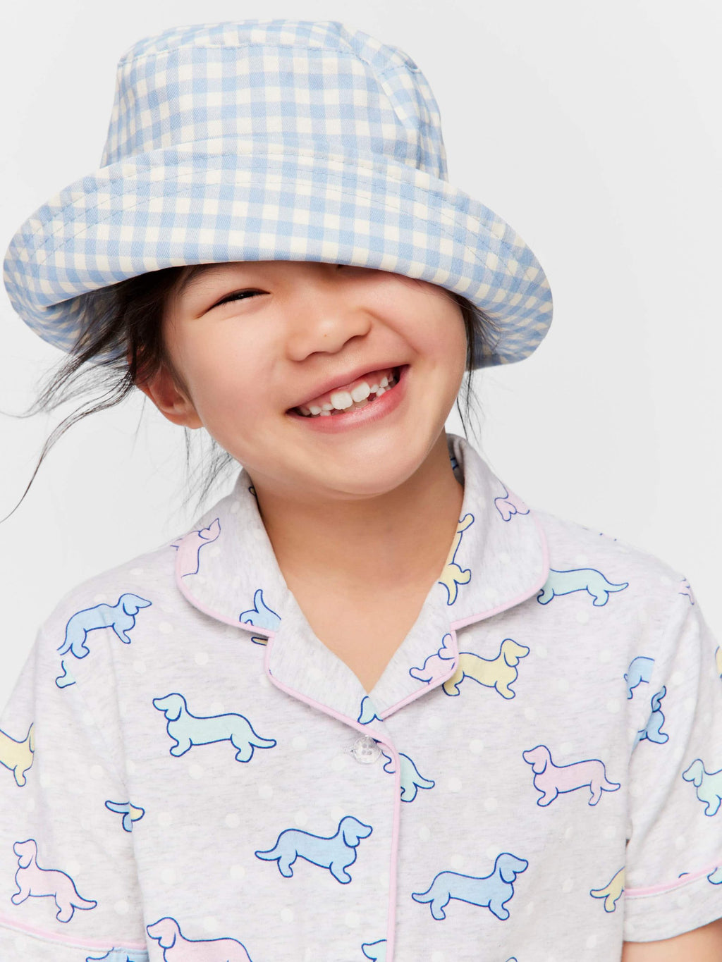 Jnr Girls Penny Print Classic Pj Set Multi