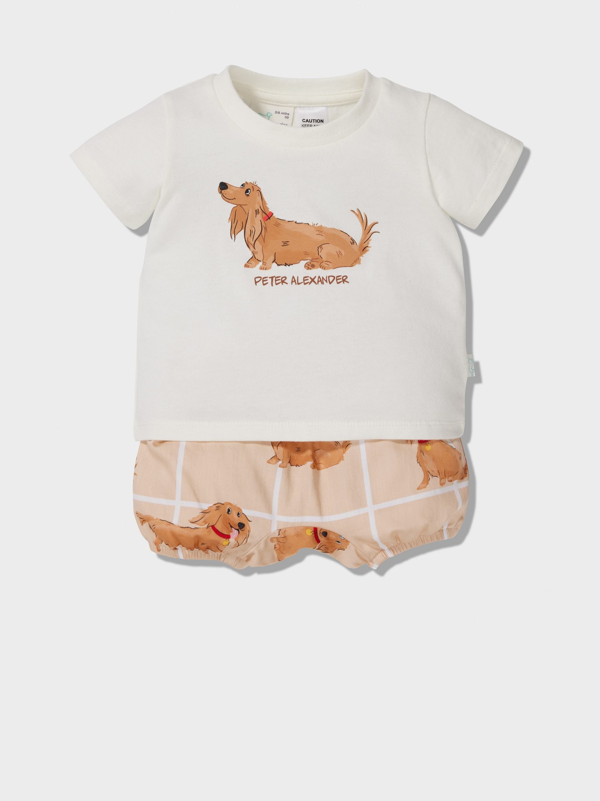 Baby Penny Check Pj Set multi