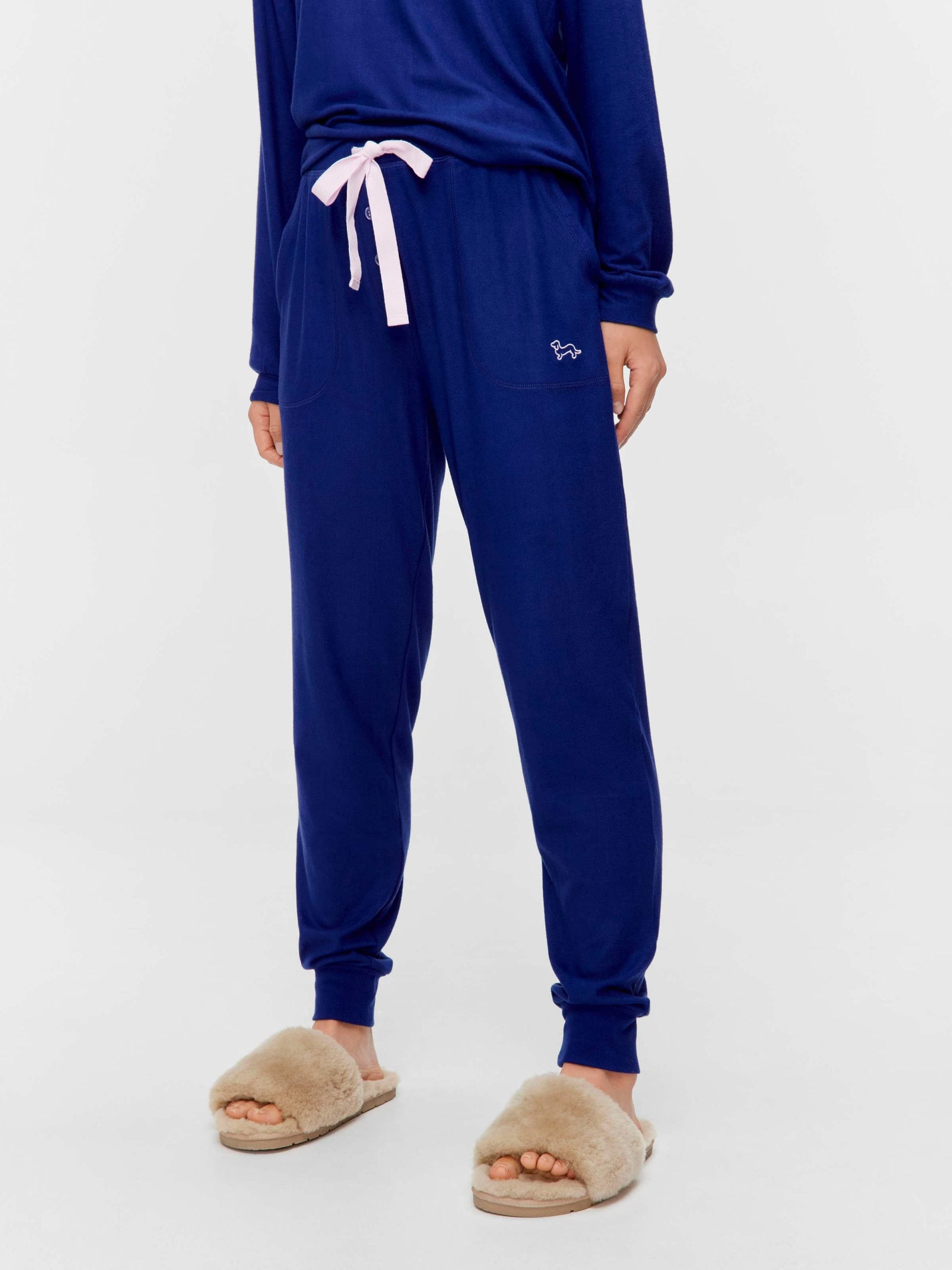 Navy Plush Easy Pj Pant navy
